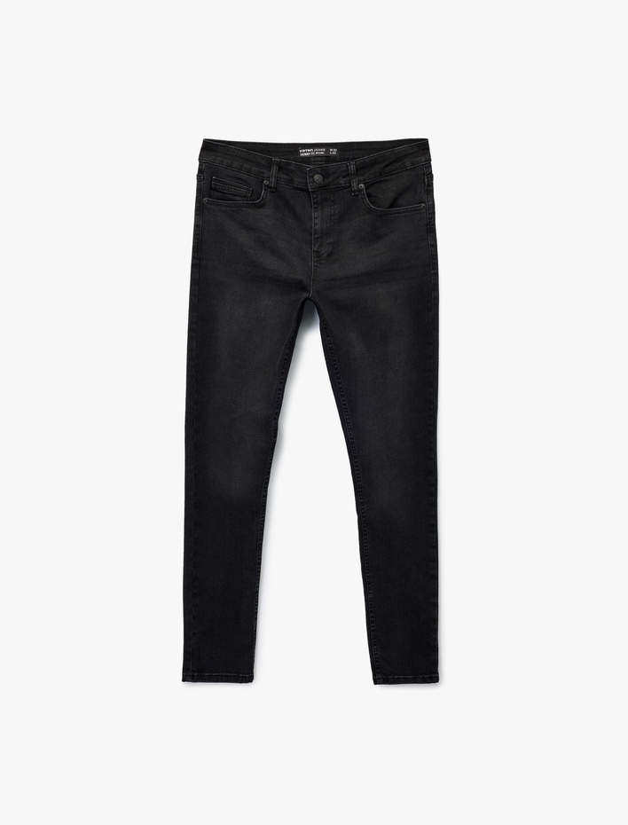  Pamuklu Normal Bel Skinny Fit Jean Pantolon - Michael Jean