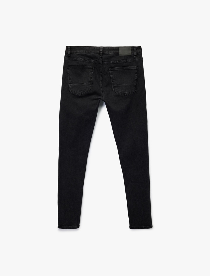  Pamuklu Normal Bel Skinny Fit Jean Pantolon - Michael Jean