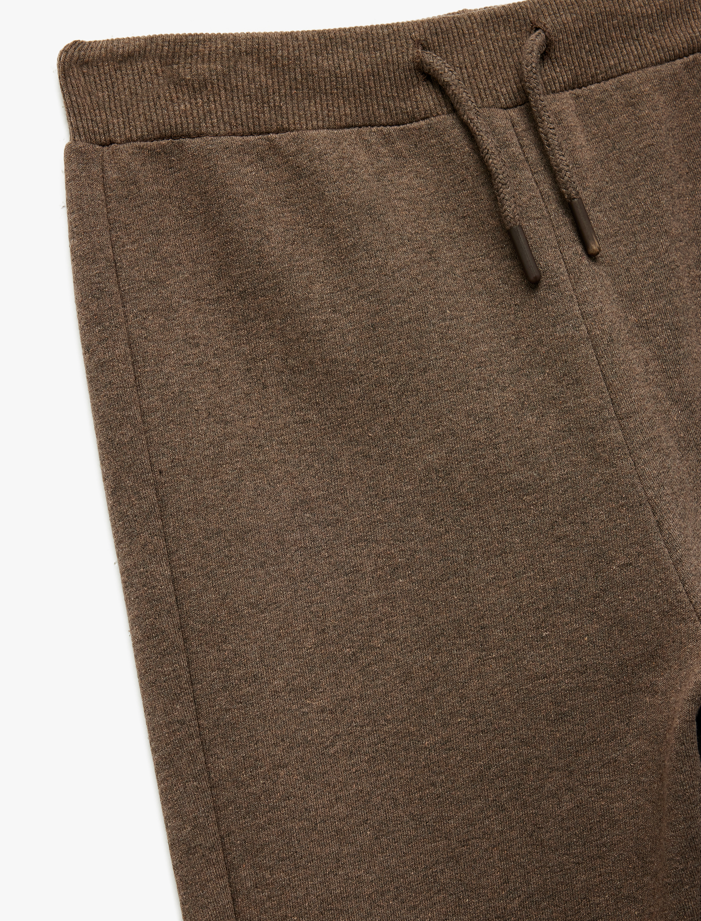  Erkek Çocuk Pamuklu Beli Bağlamalı Şardonlu Basic Jogger Eşofman Altı