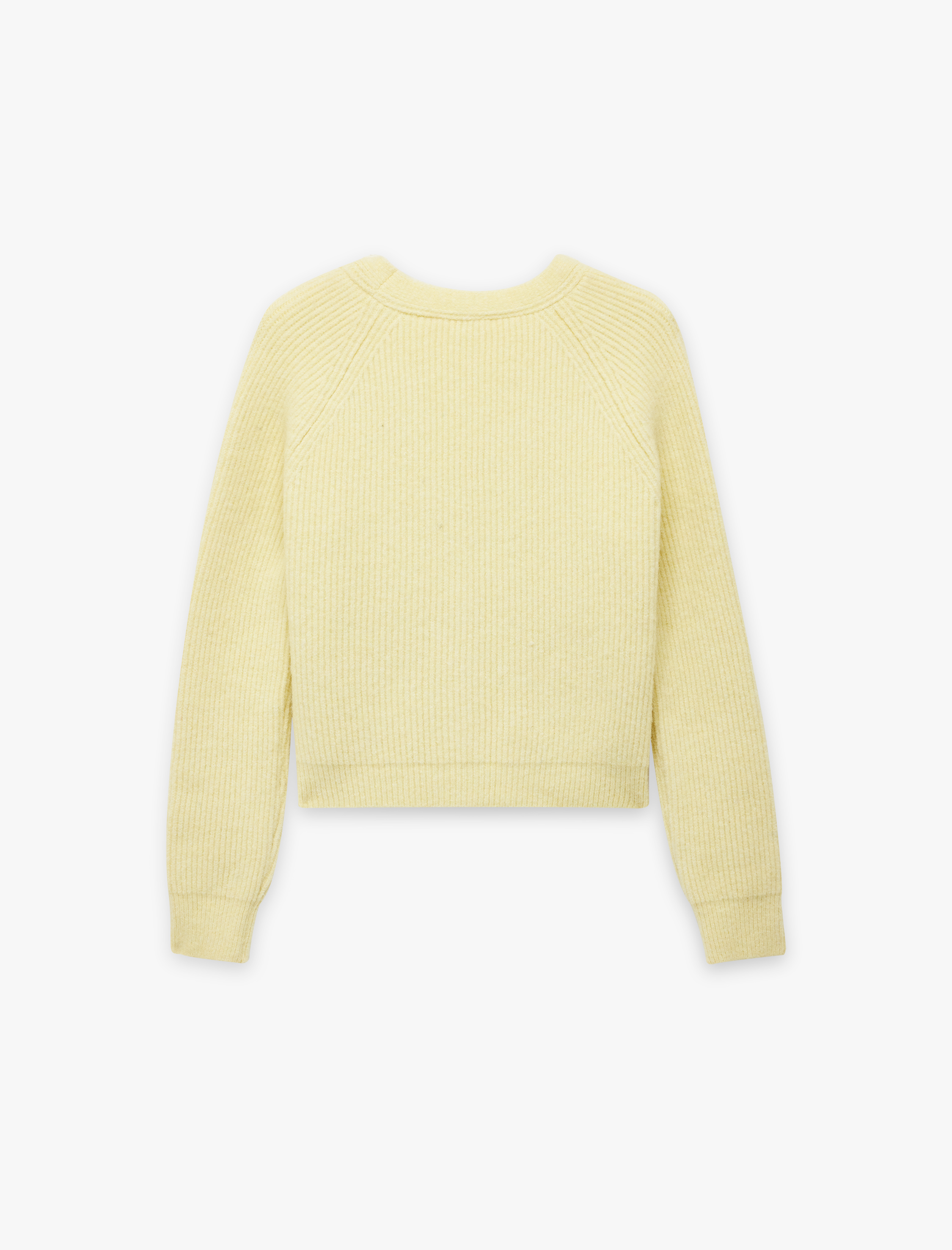   Koton X Sibil Çetinkaya - Uzun Kollu Düğmeli V Yaka Peluş Triko Hırka