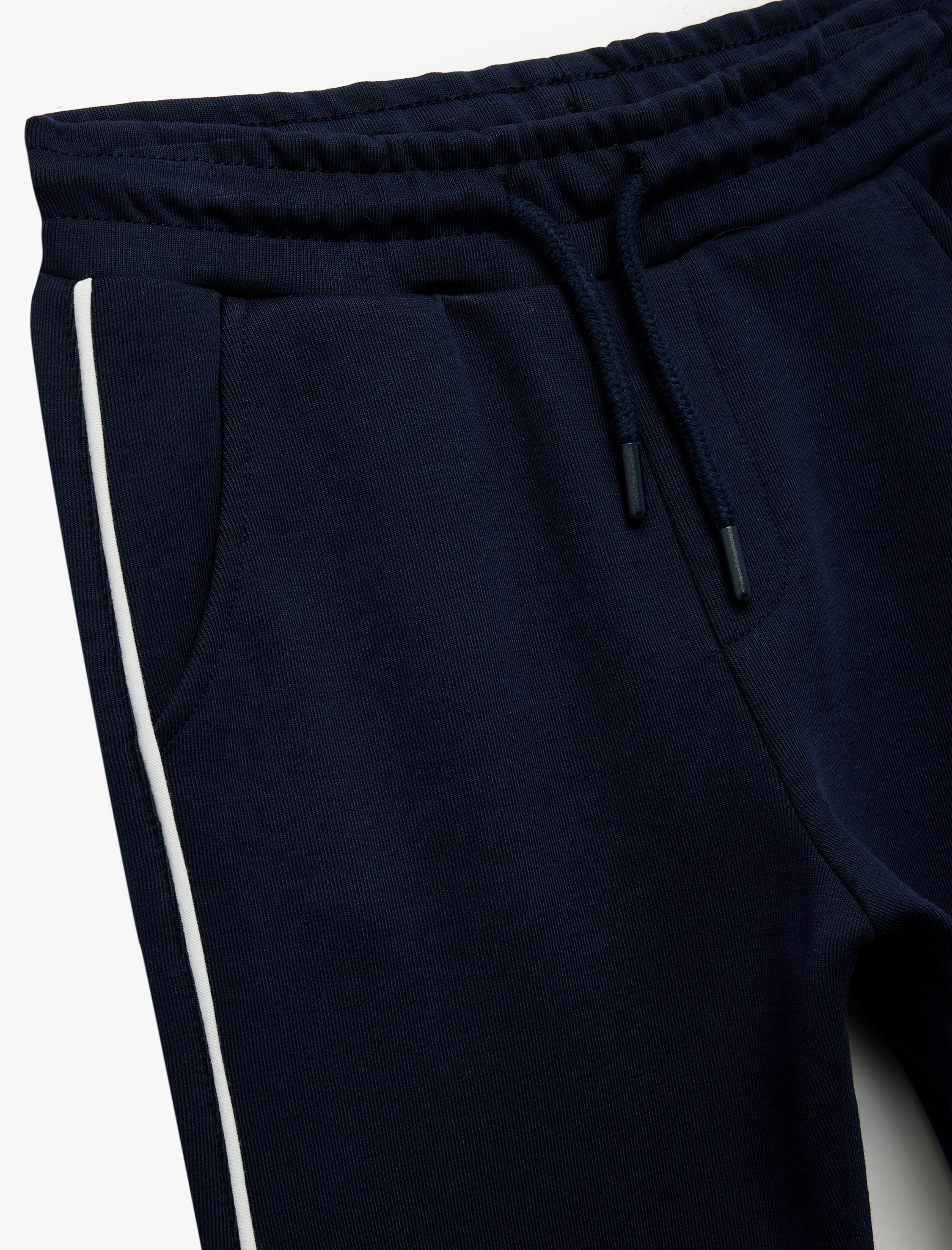  Erkek Çocuk Beli Lastikli Cep Detaylı Pamuklu Eşofman Altı