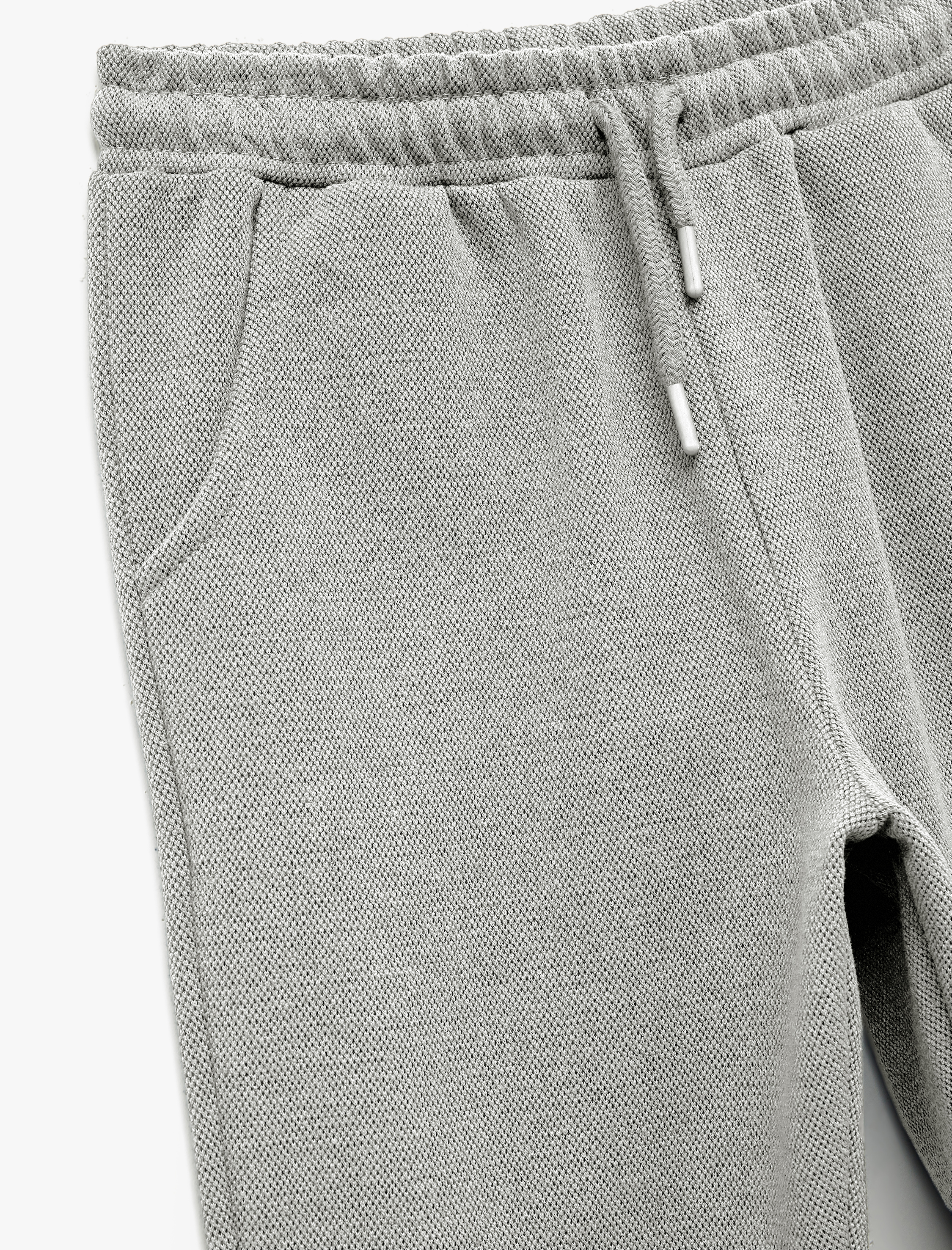  Erkek Çocuk Cepli Beli Bağcıklı Basic Eşofman Altı