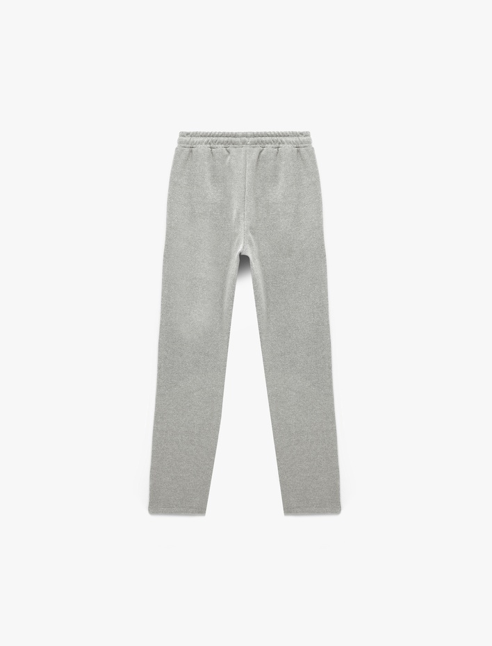 Erkek Çocuk Cepli Beli Bağcıklı Basic Eşofman Altı