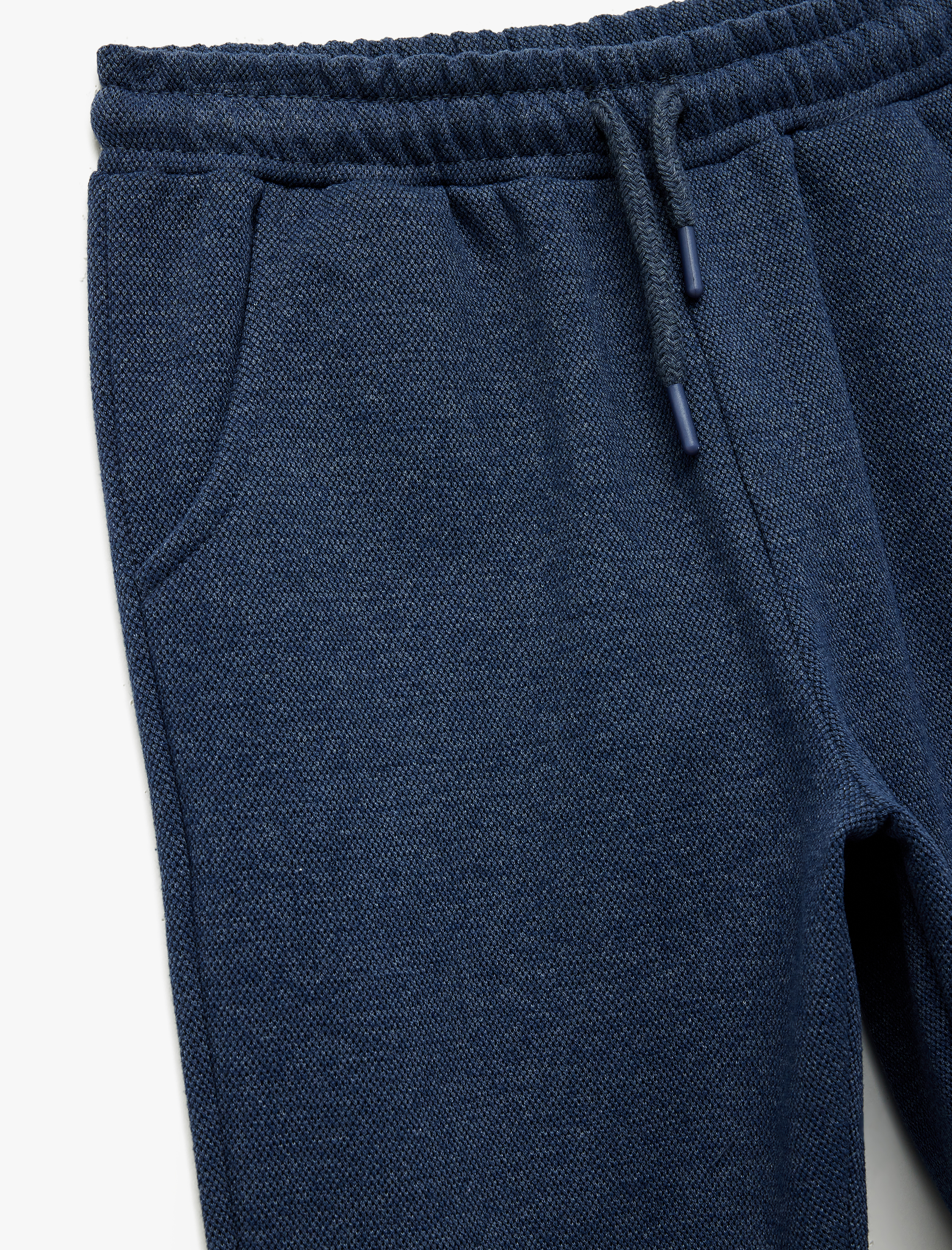  Erkek Çocuk Cepli Beli Bağcıklı Basic Eşofman Altı