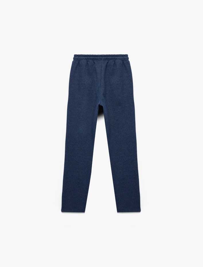 Erkek Çocuk Cepli Beli Bağcıklı Basic Eşofman Altı