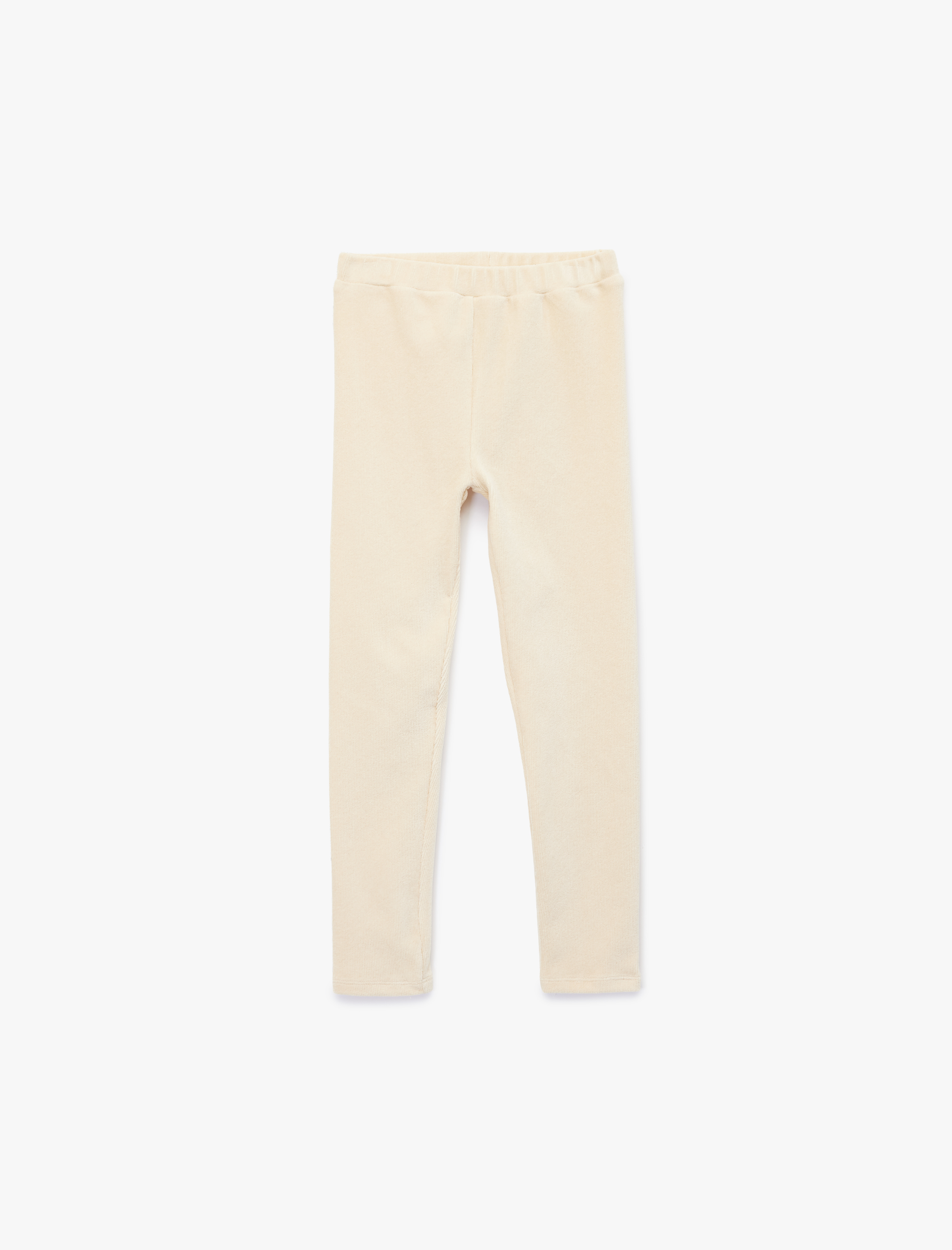  Kız Çocuk Beli Lastikli 3'lü Basic Tayt Seti