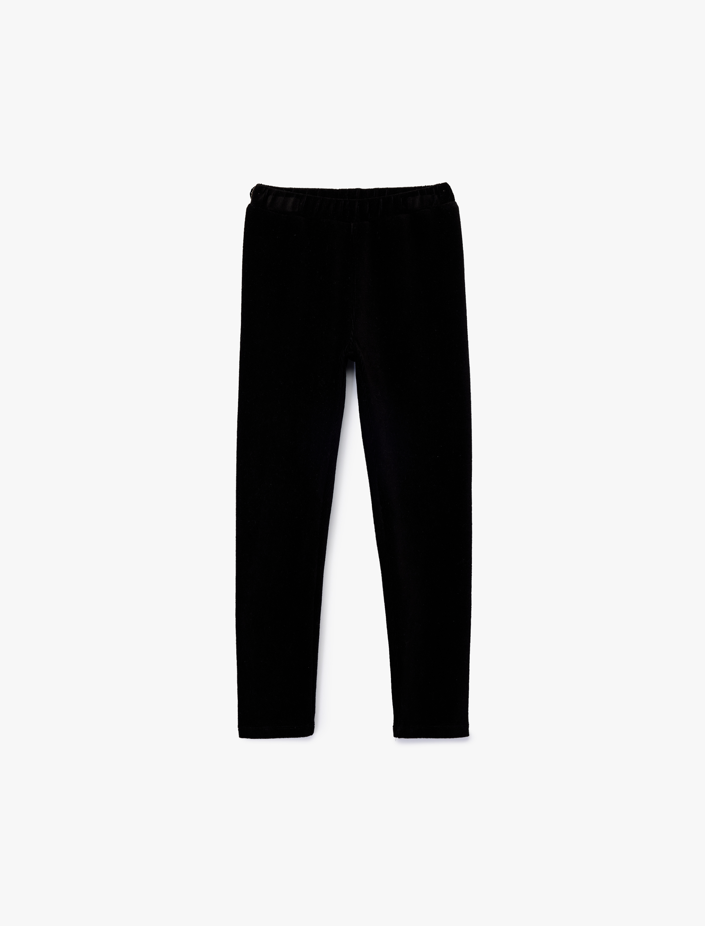  Kız Çocuk Beli Lastikli 3'lü Basic Tayt Seti