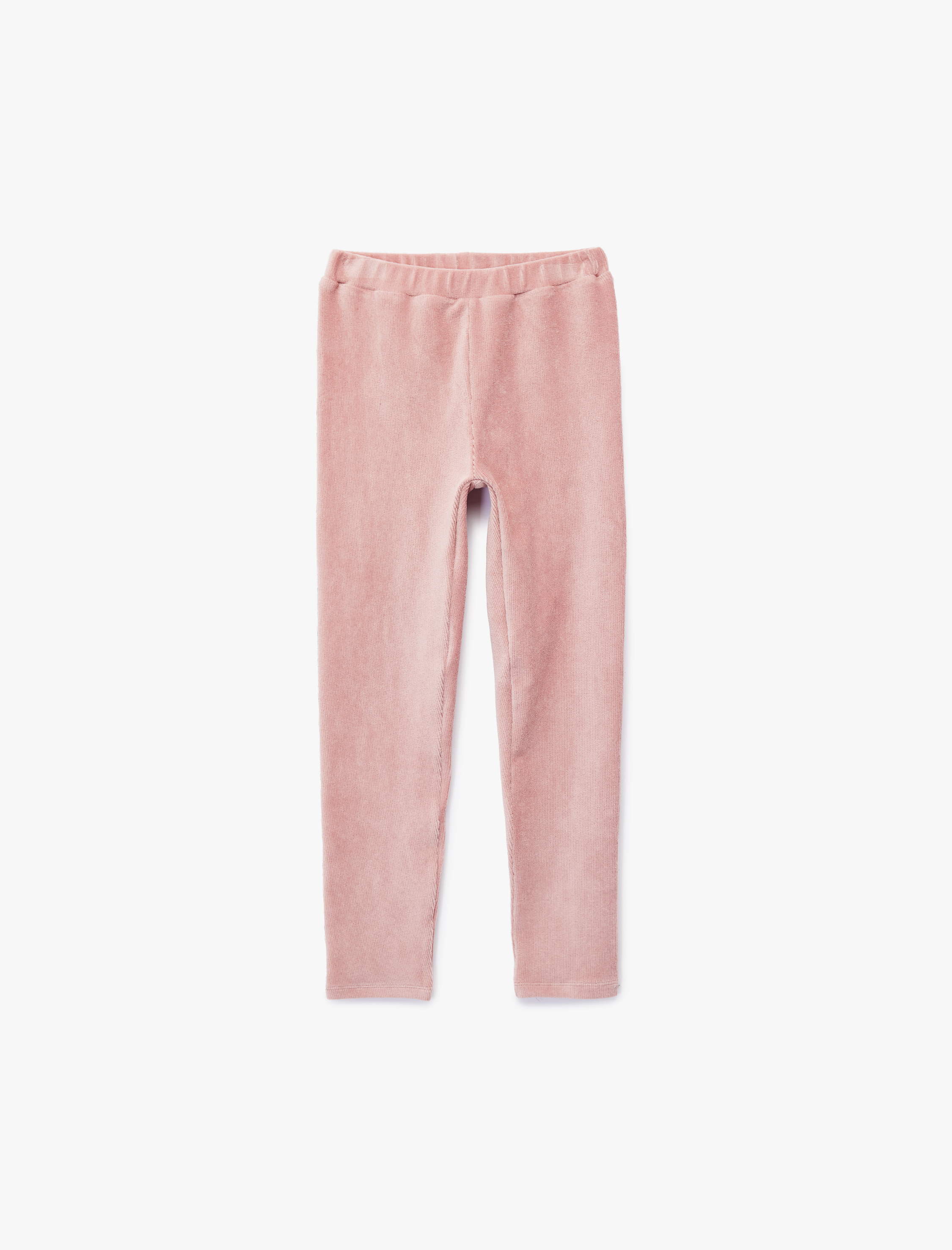  Kız Çocuk Beli Lastikli 3'lü Basic Tayt Seti