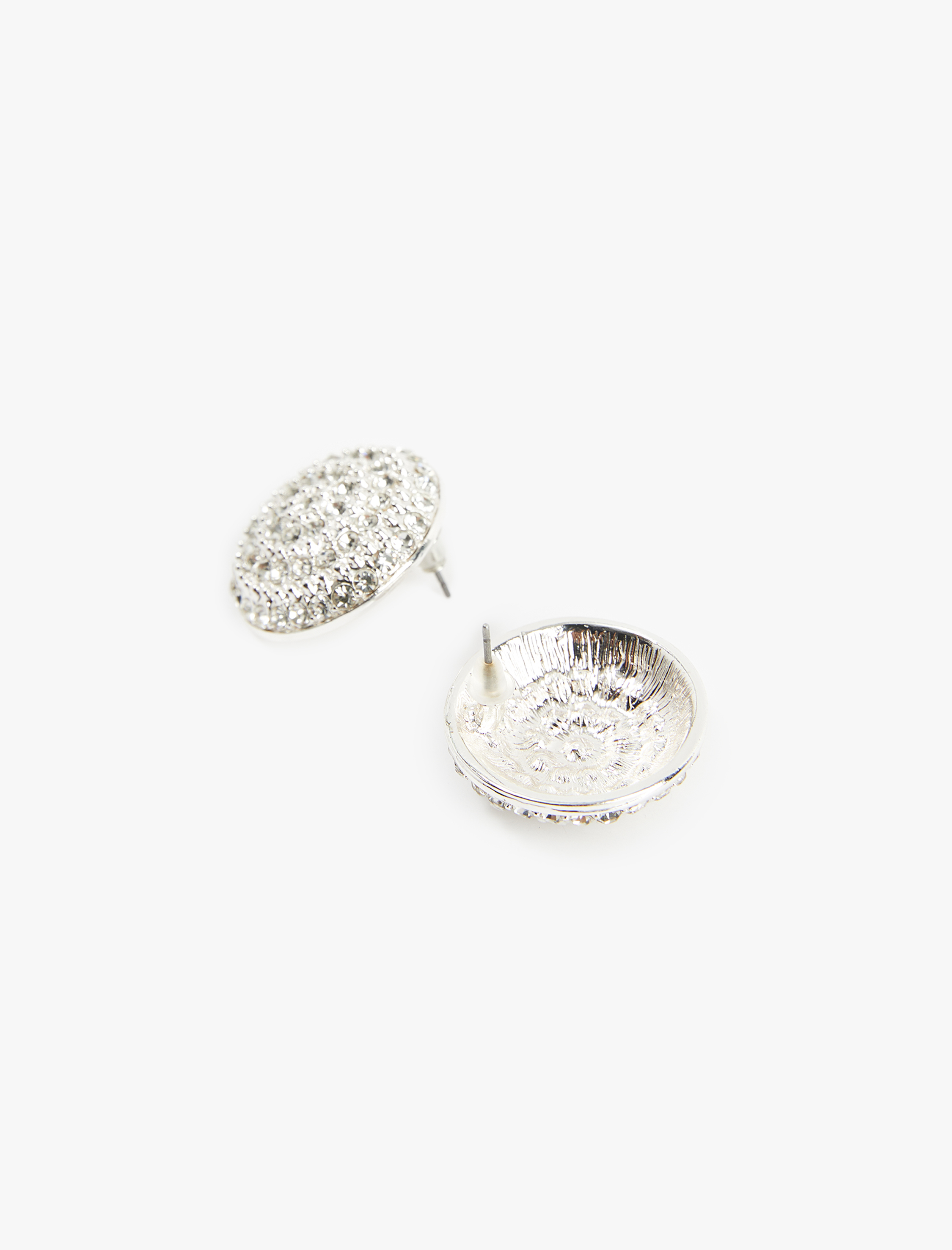  Kadın Taşlı Geometrik Küpe - Koton X Sibil Çetinkaya