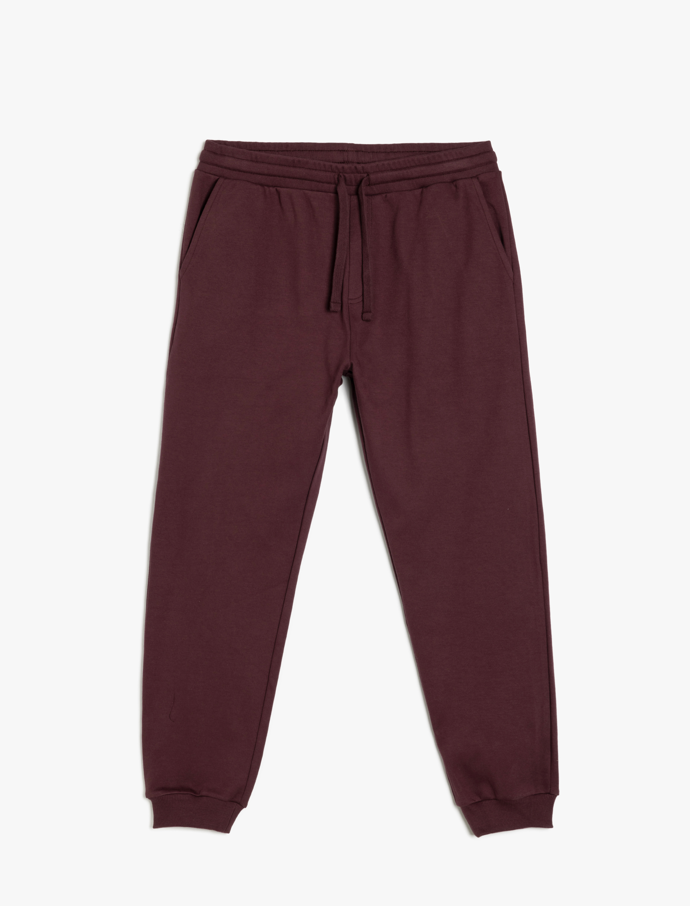   Beli Bağcıklı Pamuklu Cep Detaylı Jogger Eşofman Altı