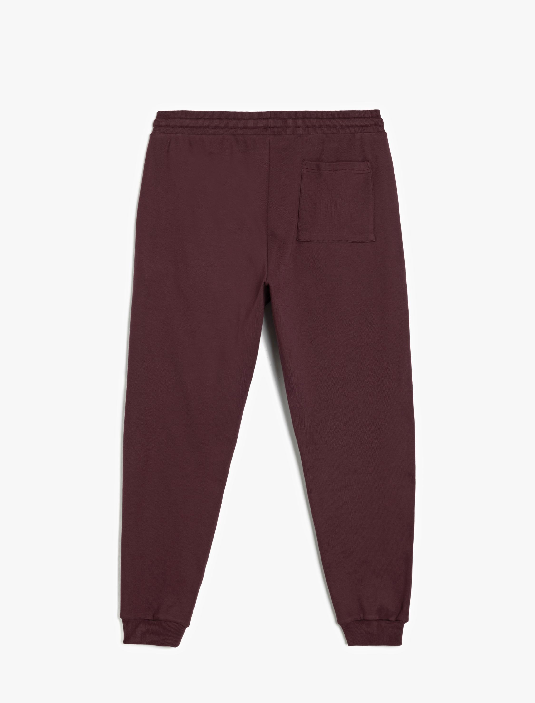   Beli Bağcıklı Pamuklu Cep Detaylı Jogger Eşofman Altı