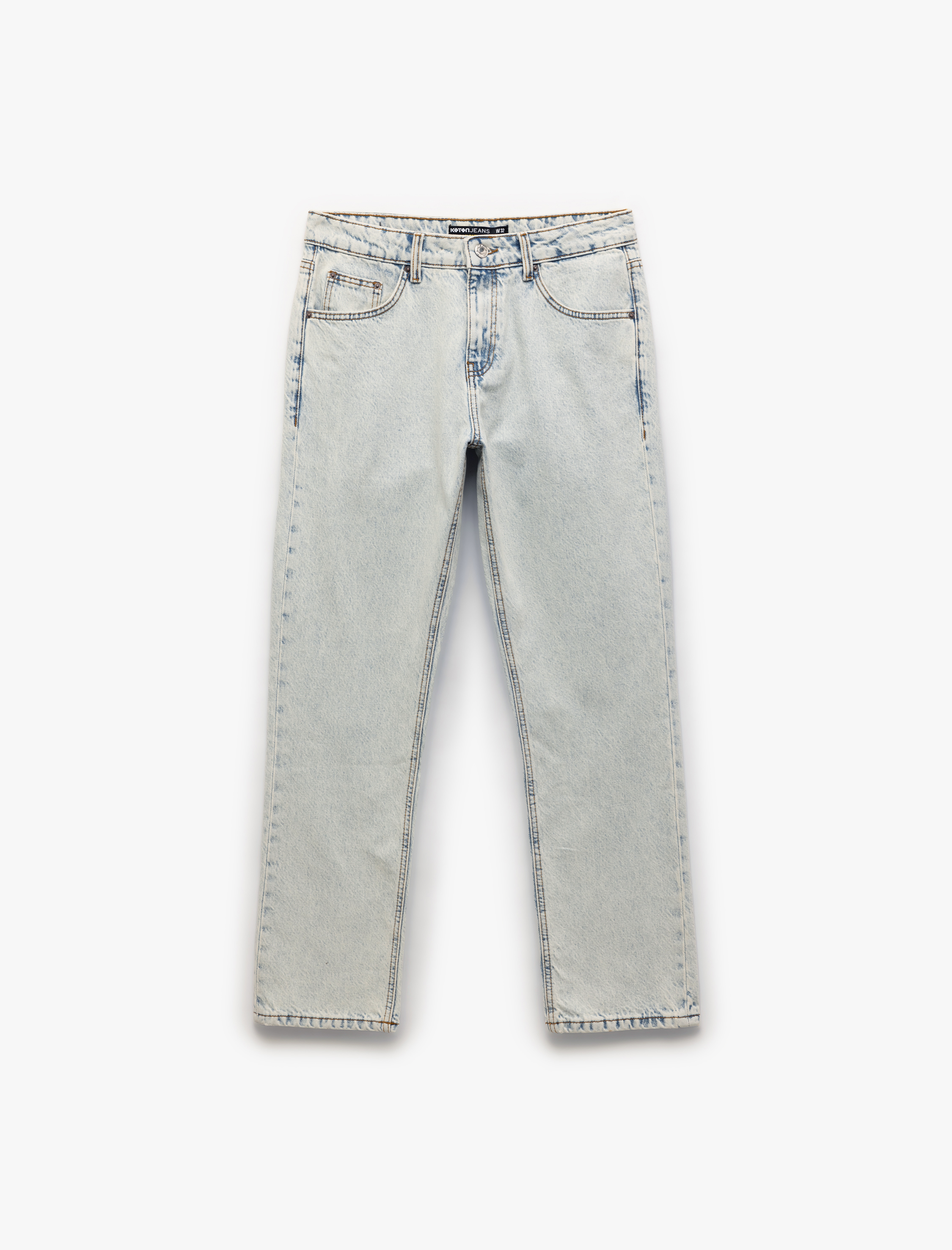   Normal Bel Pamuklu 90's Slim Fit Jean Pantolon - Howland Jean