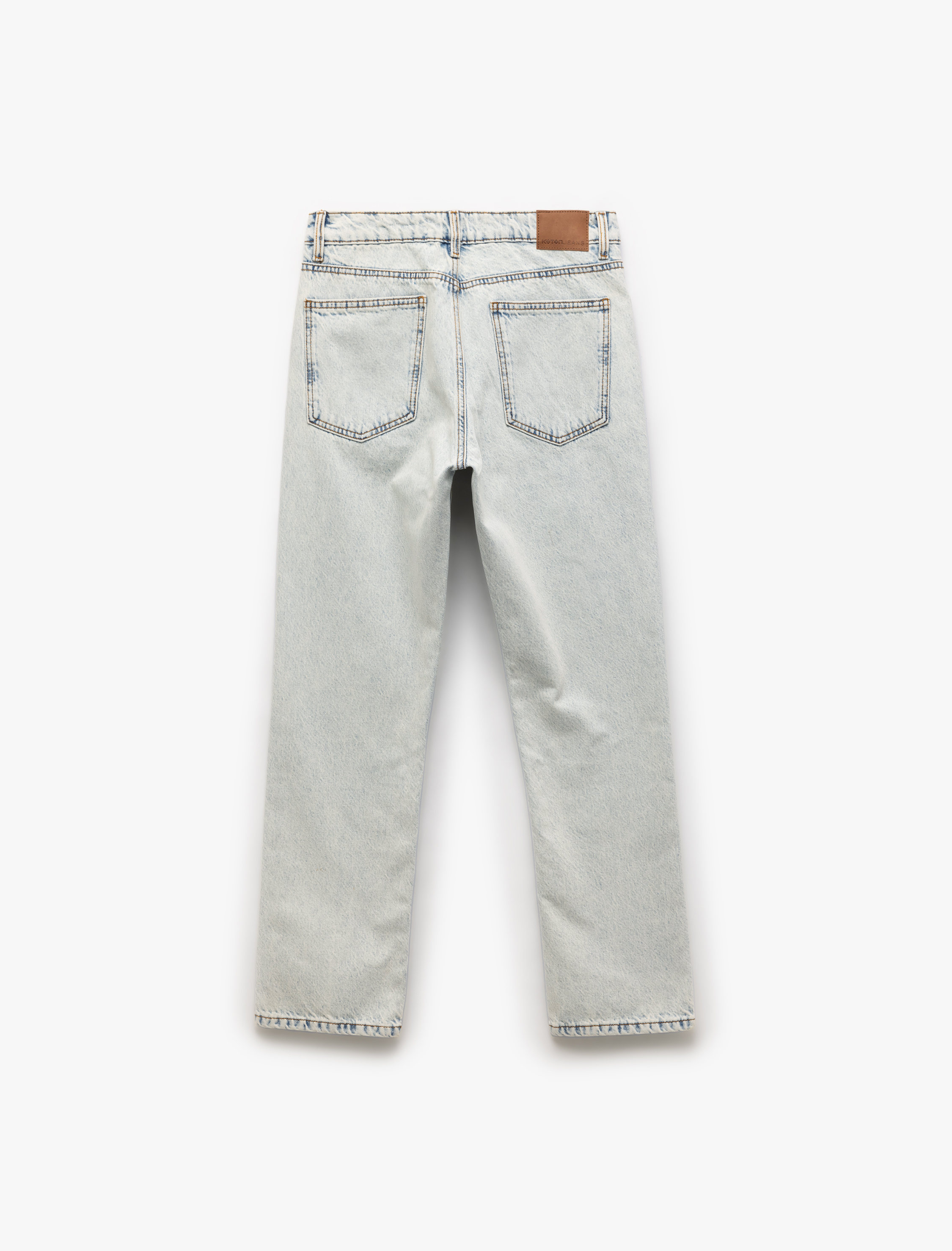   Normal Bel Pamuklu 90's Slim Fit Jean Pantolon - Howland Jean