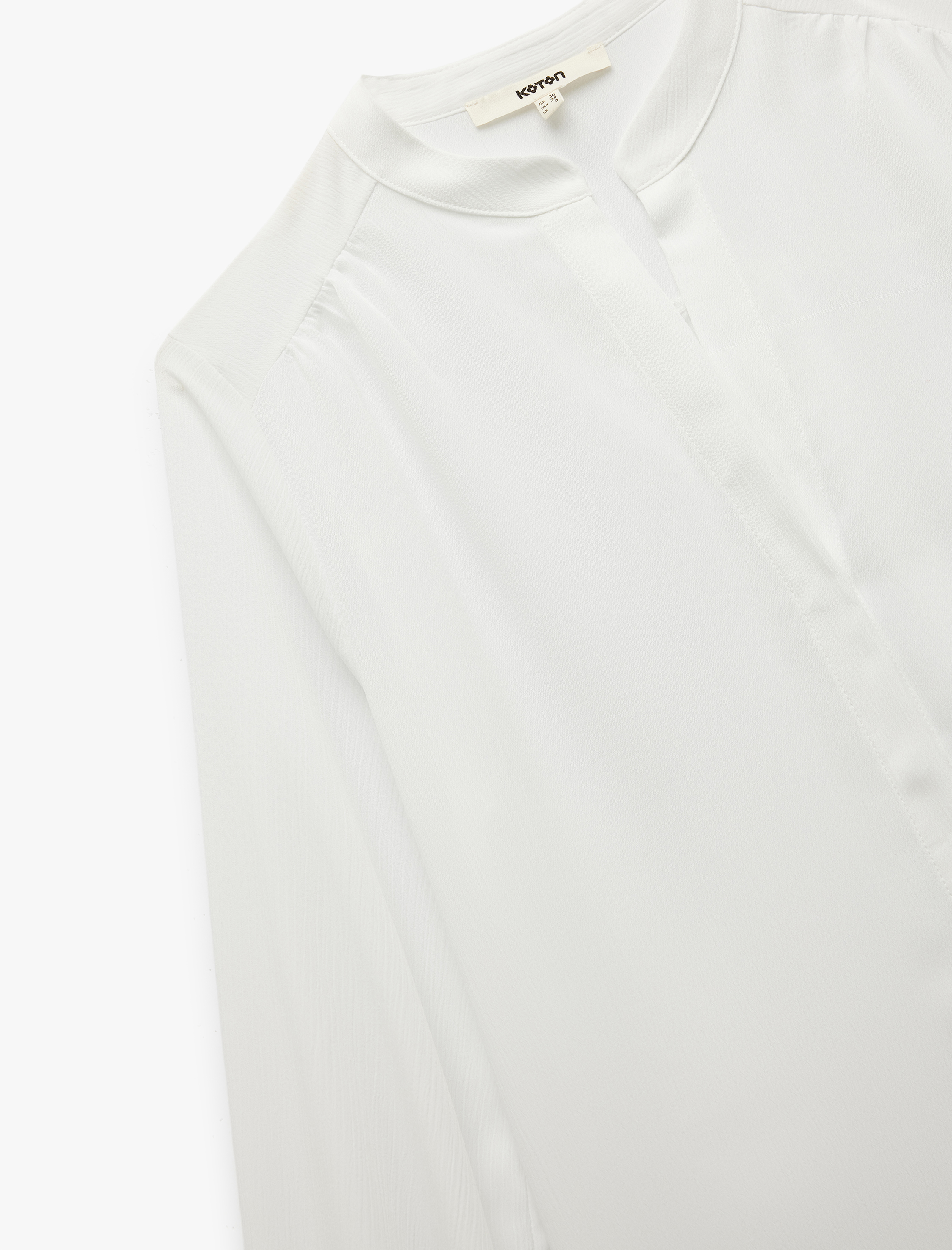   Regular Fit Uzun Kollu V Yaka Klasik Gömlek