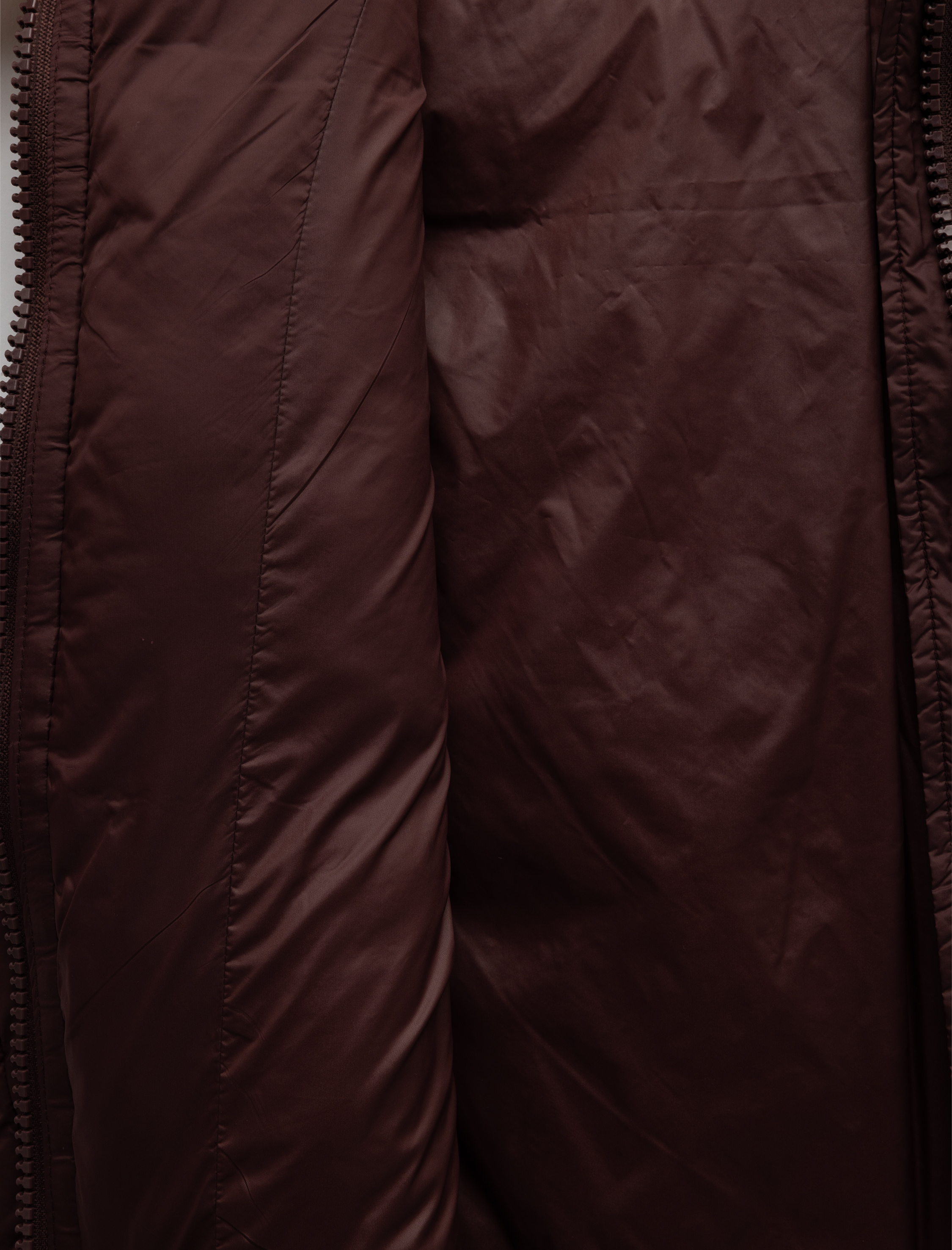   Dik Yaka Kolsuz Fermuarlı Su İtici Crop Şişme Yelek