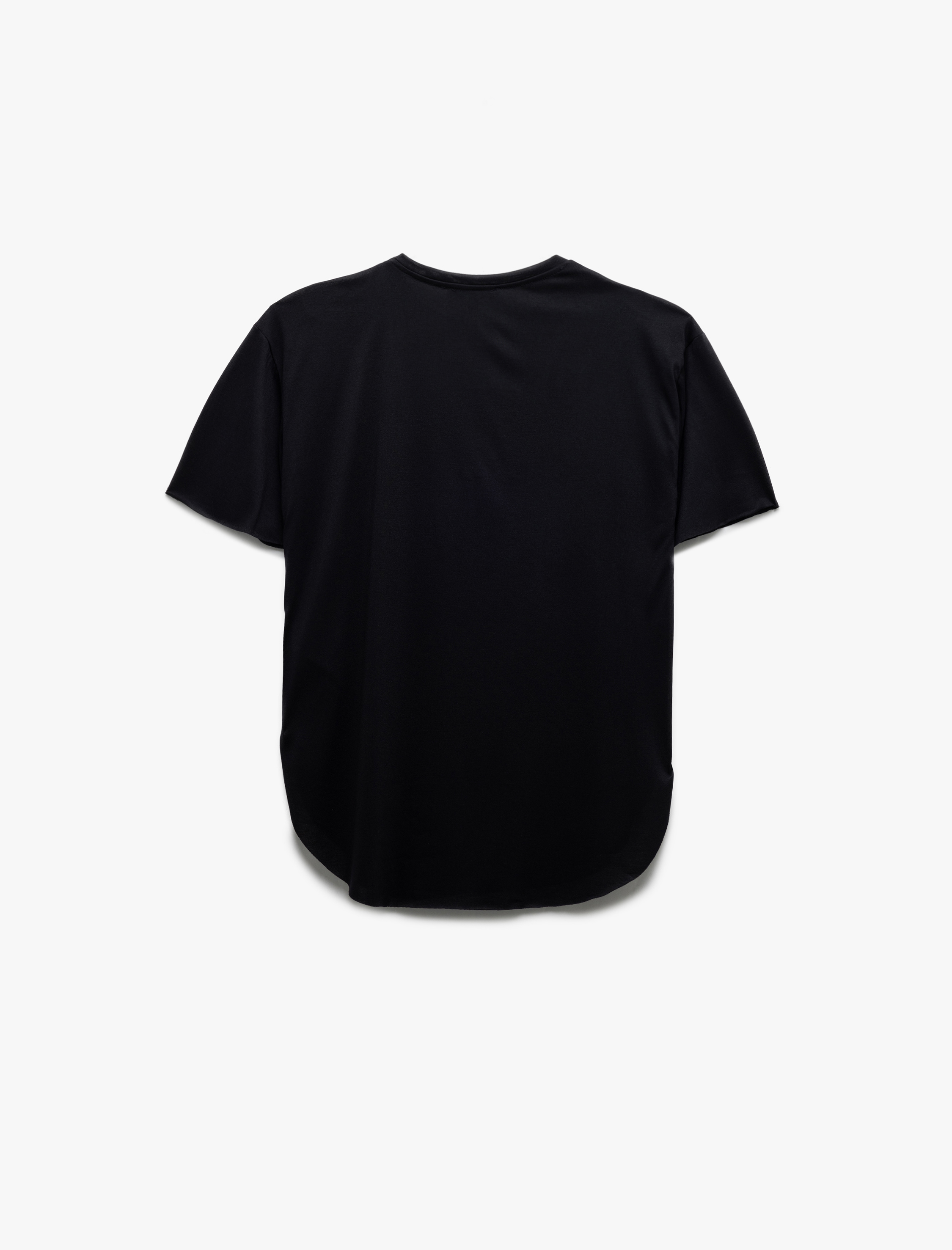 Kısa Kollu Bisiklet Yaka Modal Kumaş Baskılı Oversize Spor Tişört