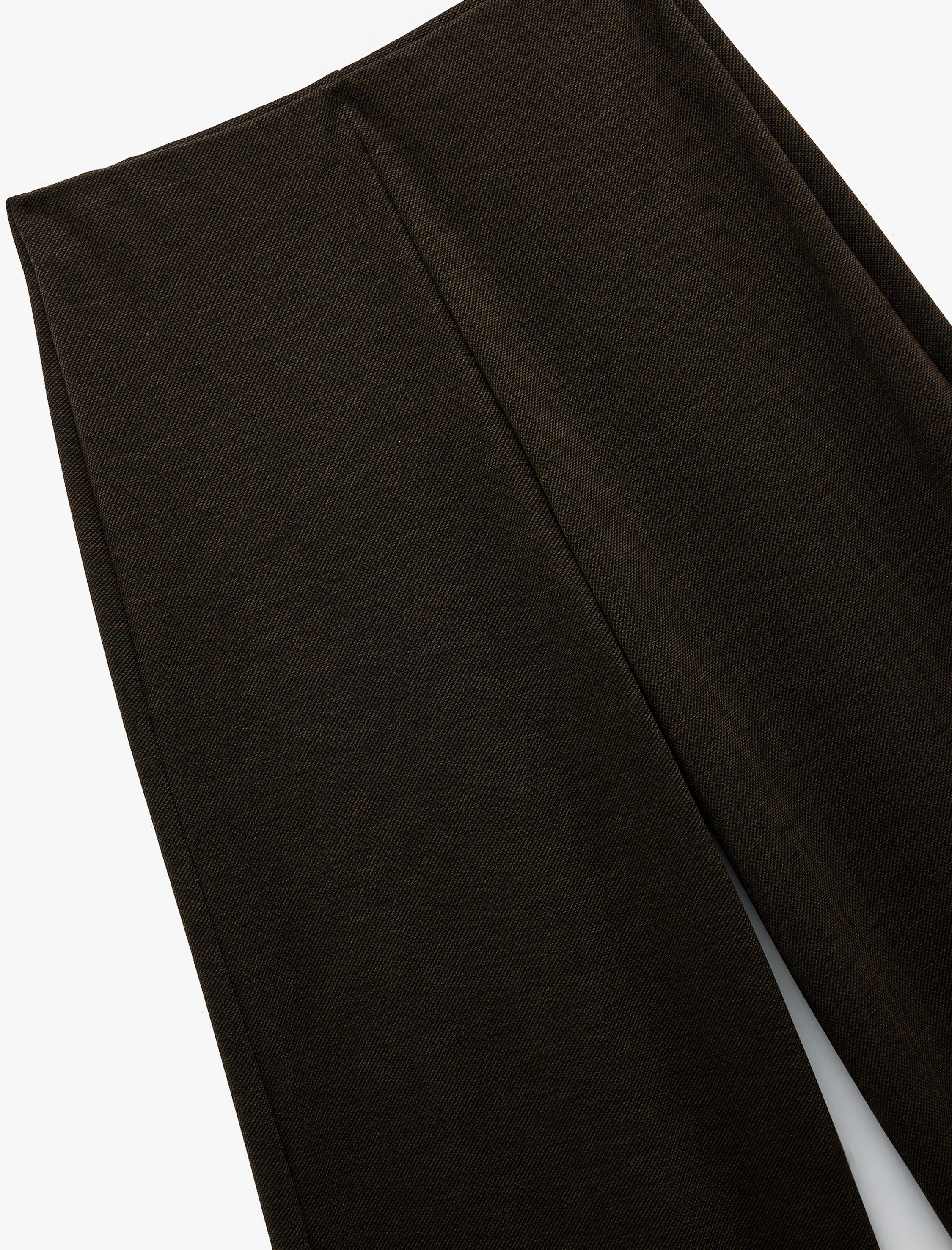   Normal Bel Regular Fit Uzun Geniş Paça Palazzo Pantolon