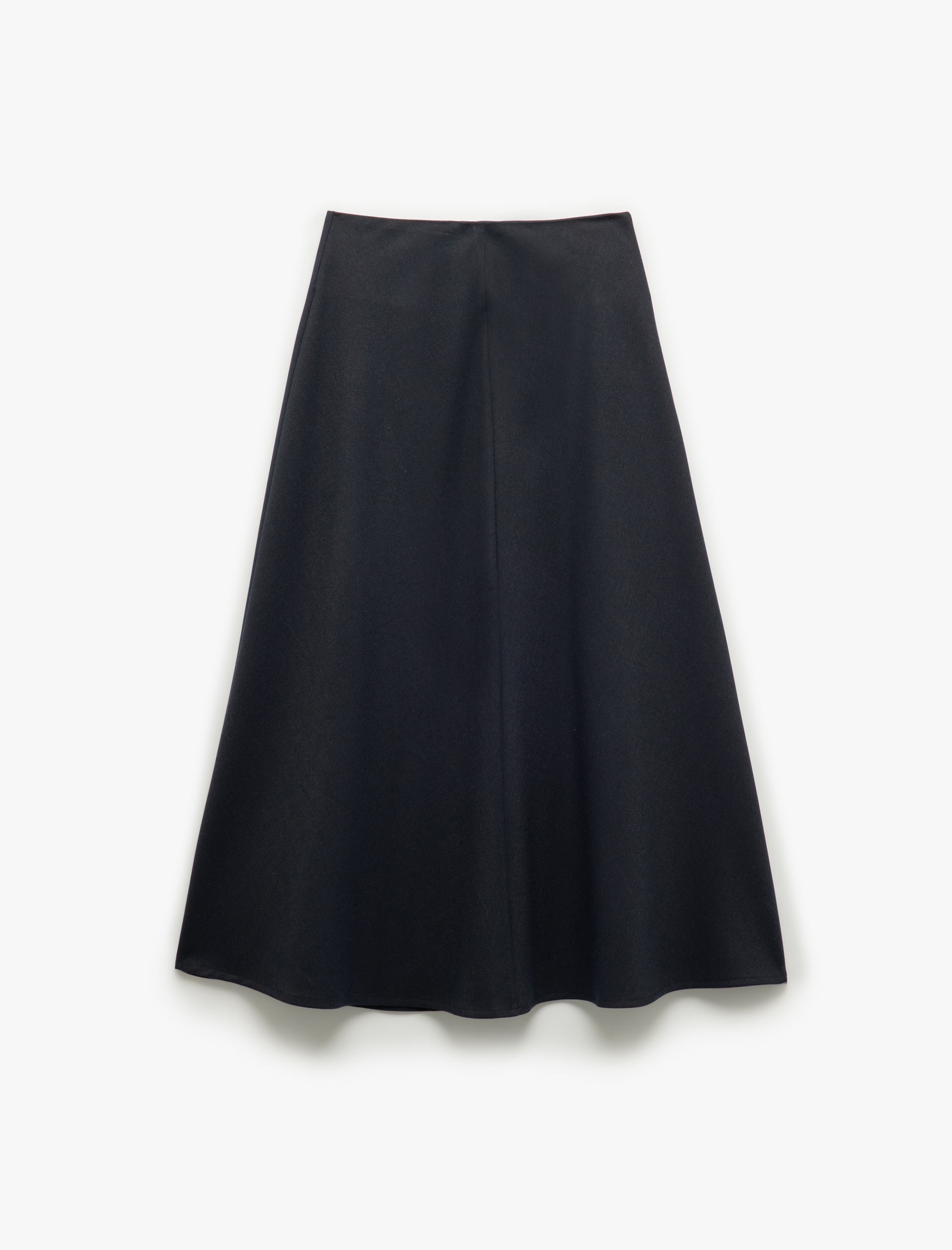   Standart Bel Çan Kesim Midi Kloş Etek