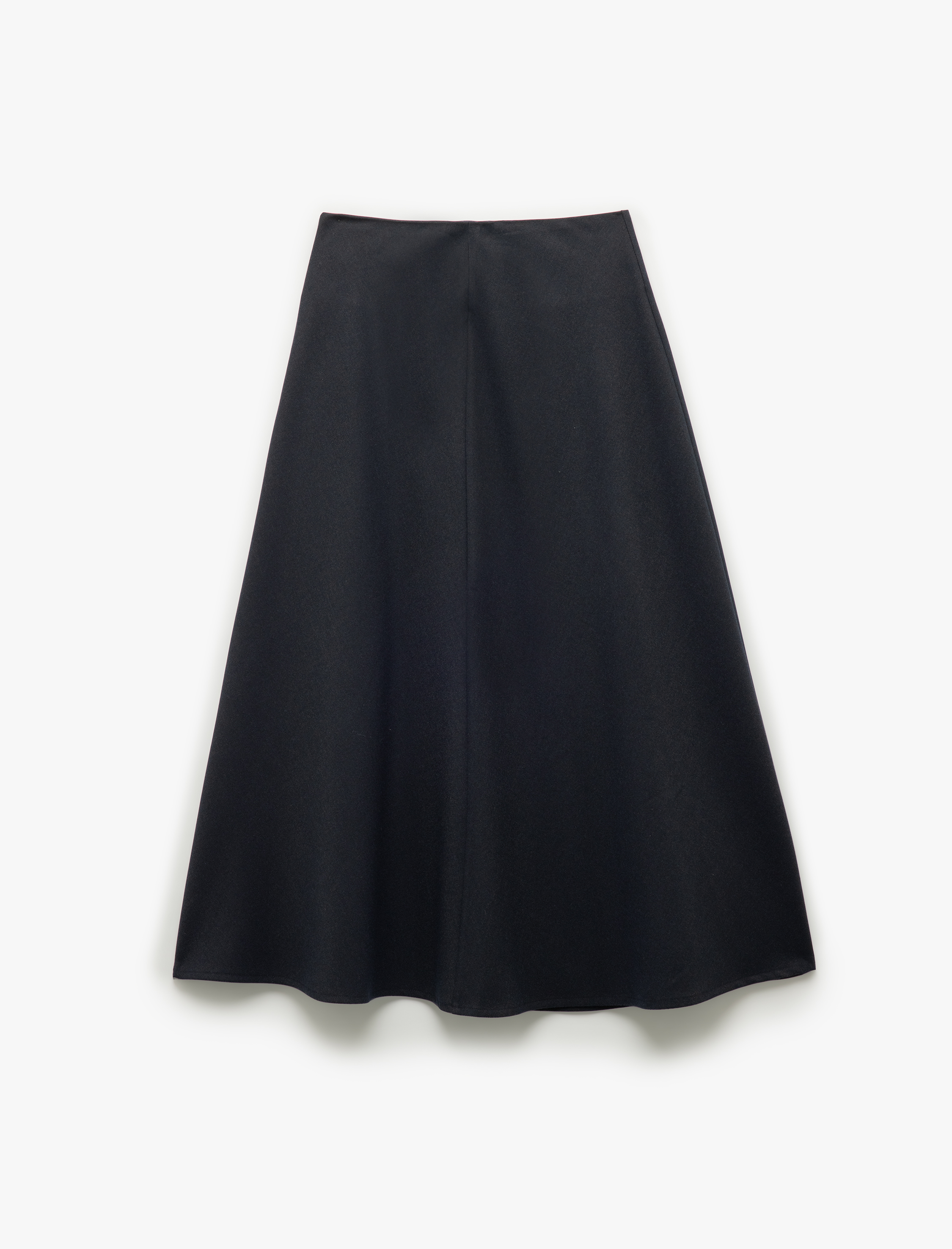   Standart Bel Çan Kesim Midi Kloş Etek