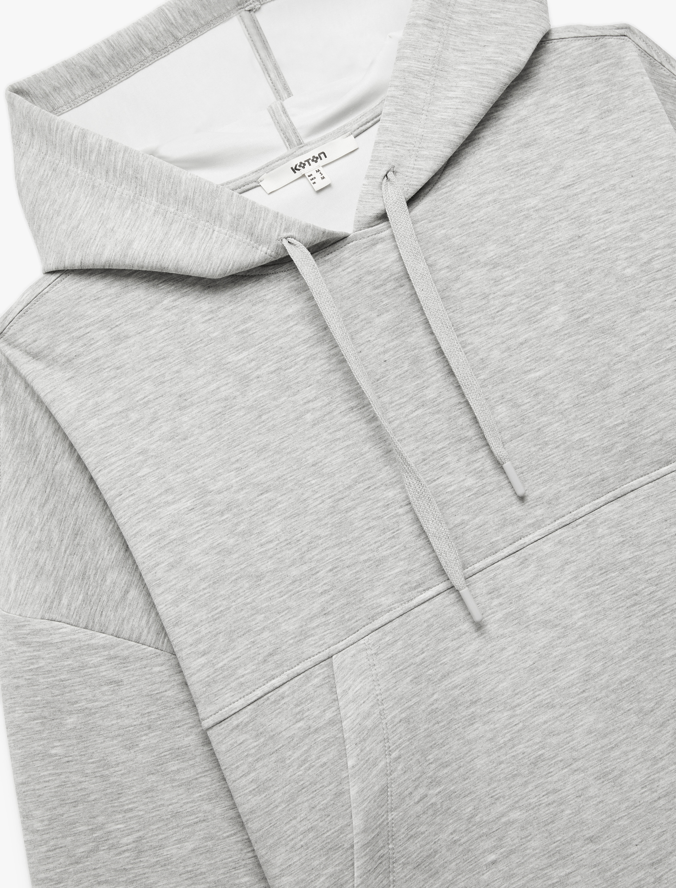   Regular Fit Kanguru Cepli Uzun Kollu Kapüşonlu Sweatshirt