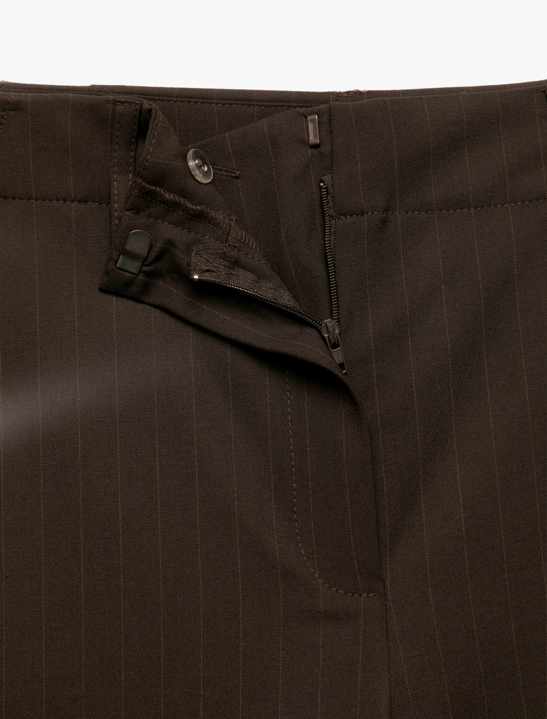   Cepli Yüksek Bel Geniş Paça Palazzo Pantolon