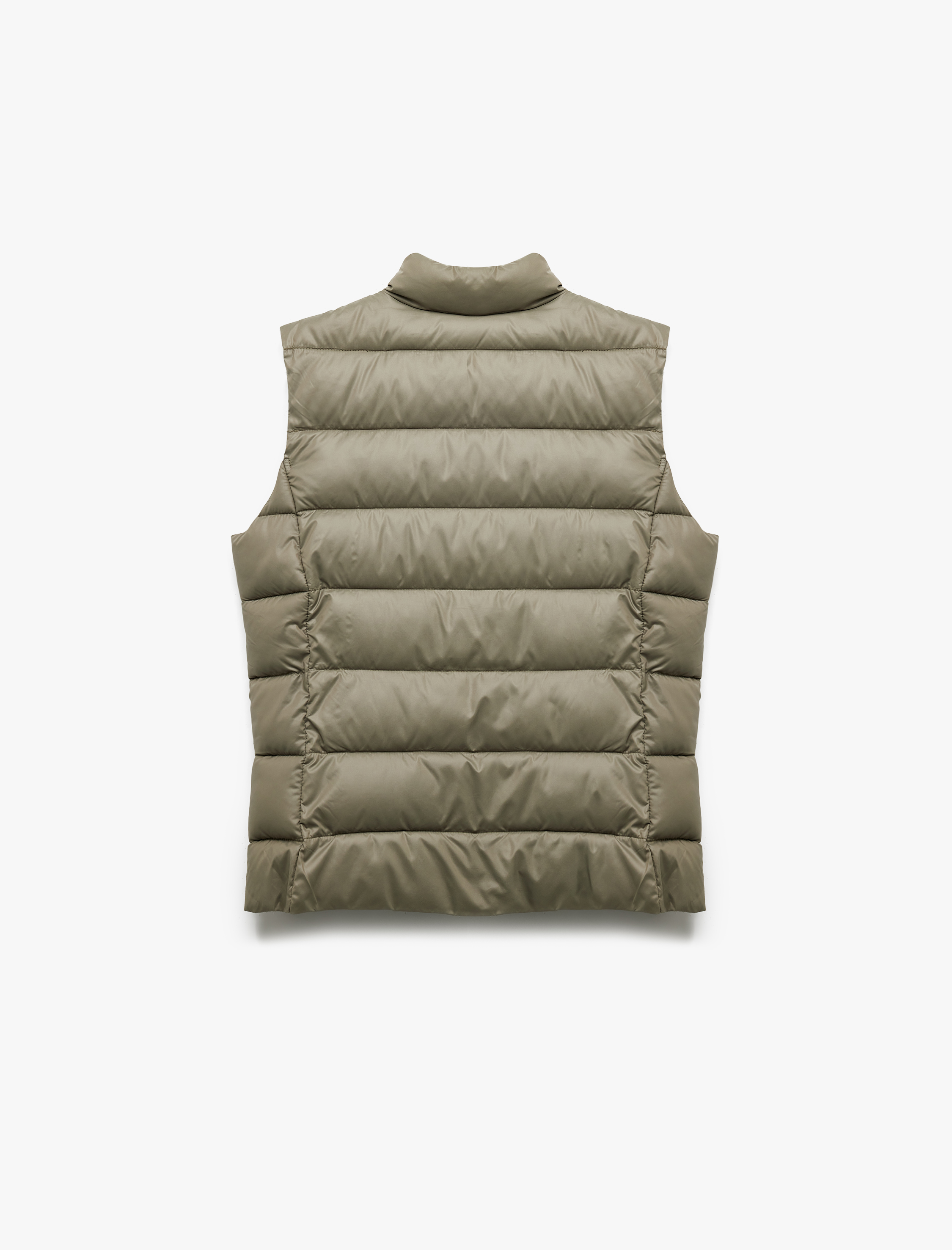   Kolsuz Dik Yaka Cepli Su İtici Fermuarlı Şişme Yelek