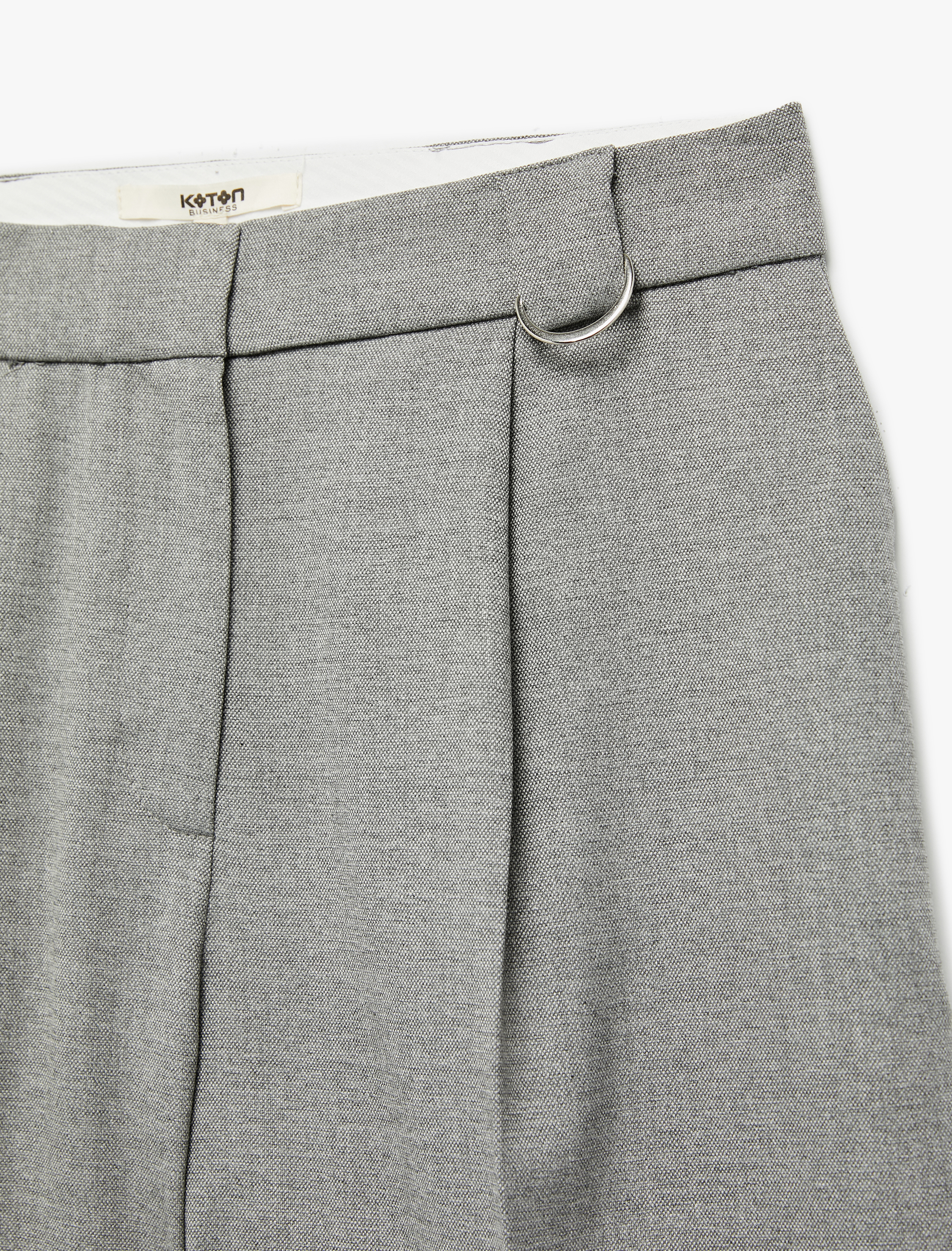   Cepli Geniş Paça Yüksek Bel Palazzo Pantolon