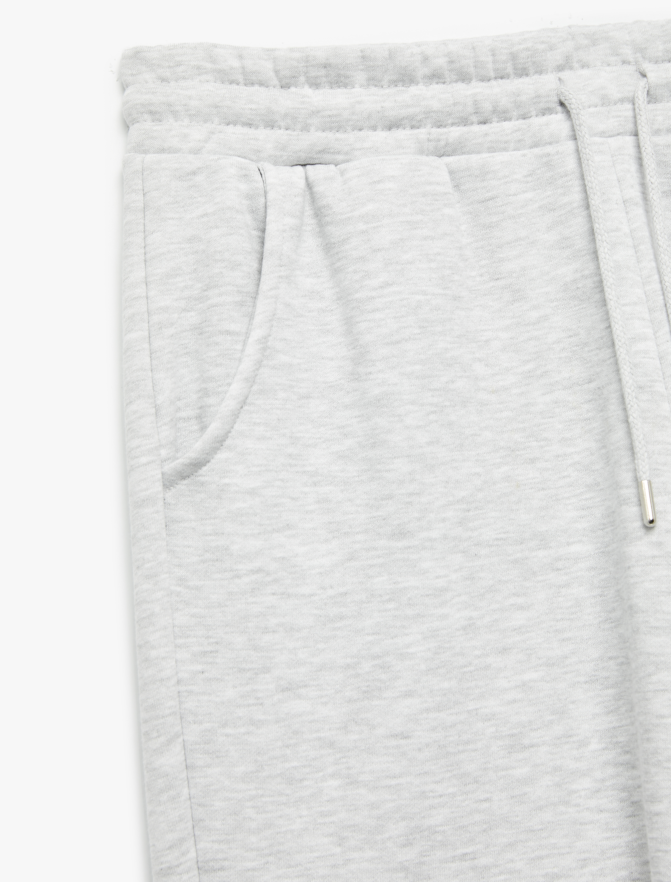 Beli Lastikli Cep Detaylı Şardonlu Basic Jogger Eşofman Altı