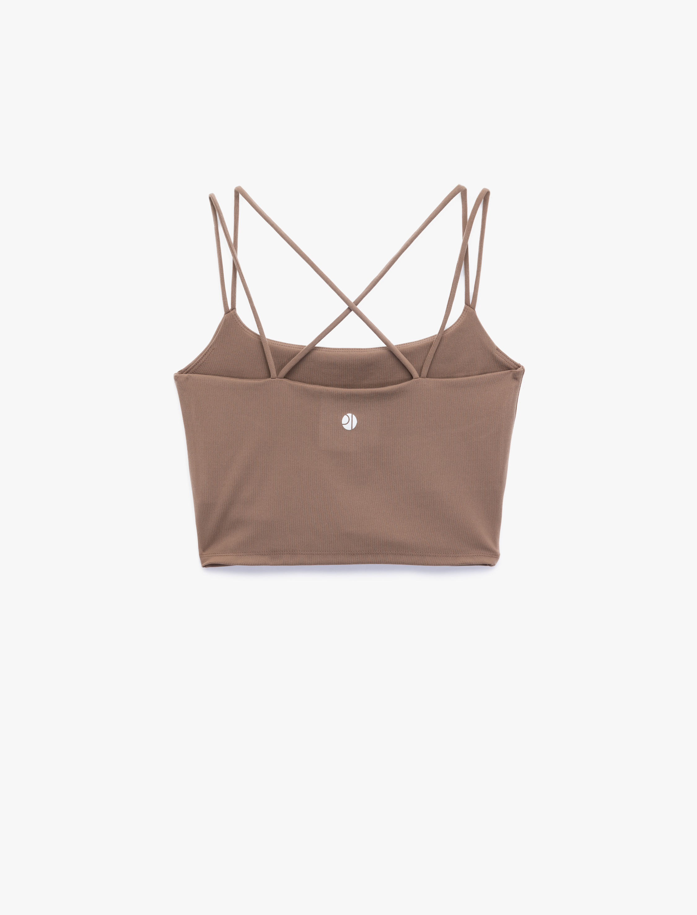   Çapraz İp Askılı Kolsuz Slim Fit Sporcu Atleti