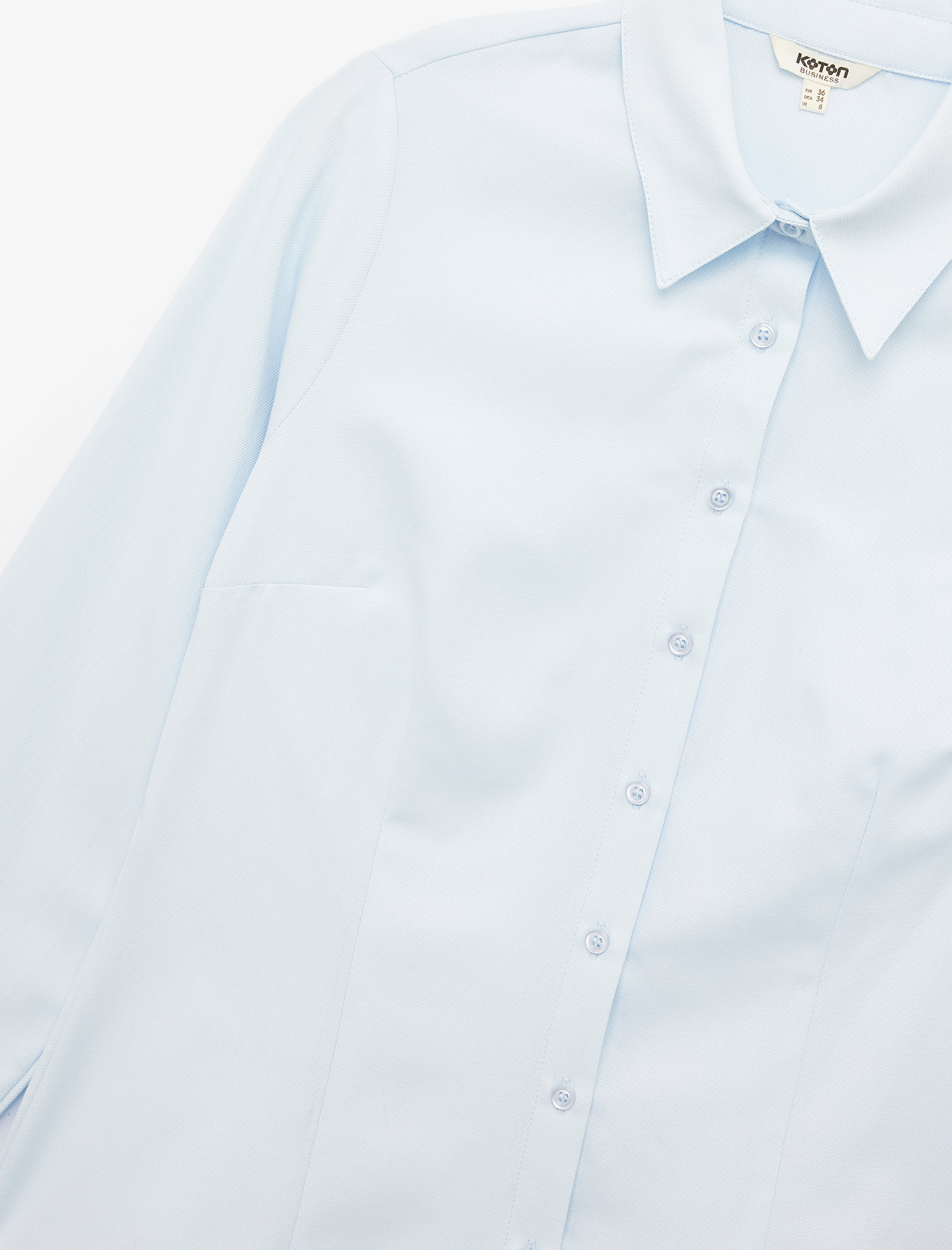   Slim Fit Uzun Kollu Klasik Yaka Poplin Gömlek