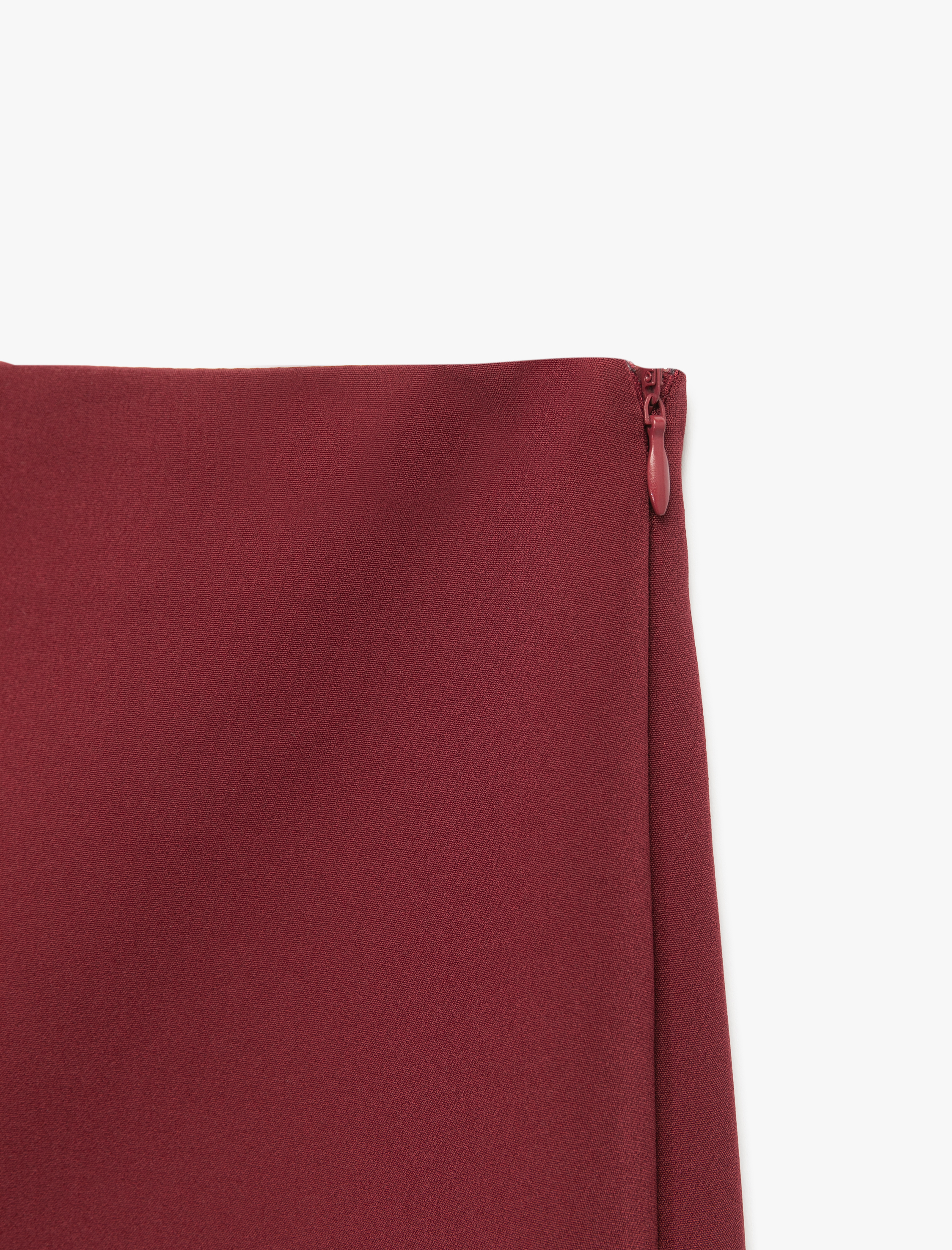   Slim Fit Cep Detaylı Mini Şort Etek