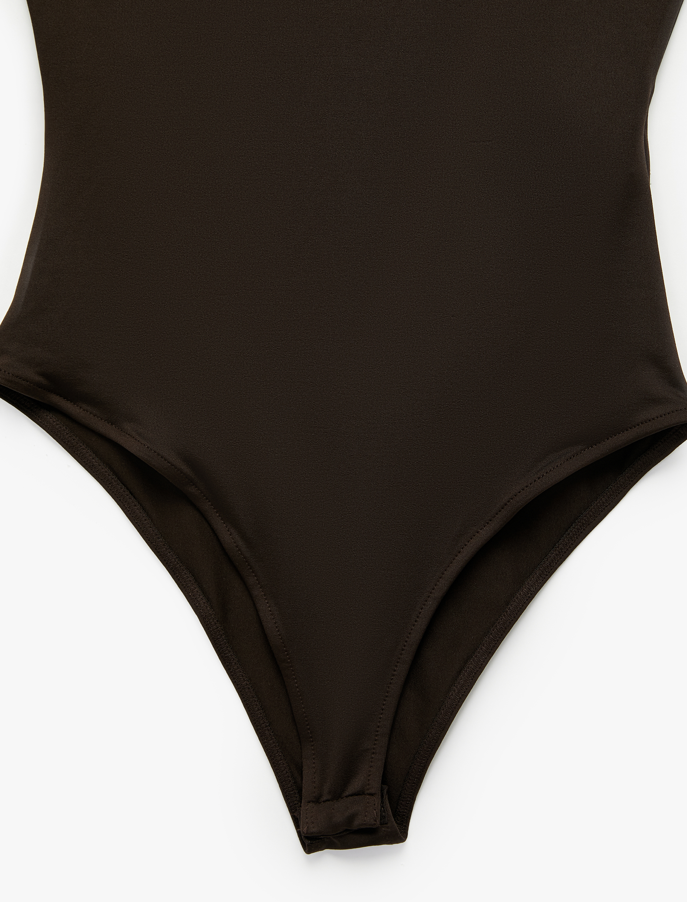   Slim Fit Uzun Kollu Bisiklet Yaka Bodysuit