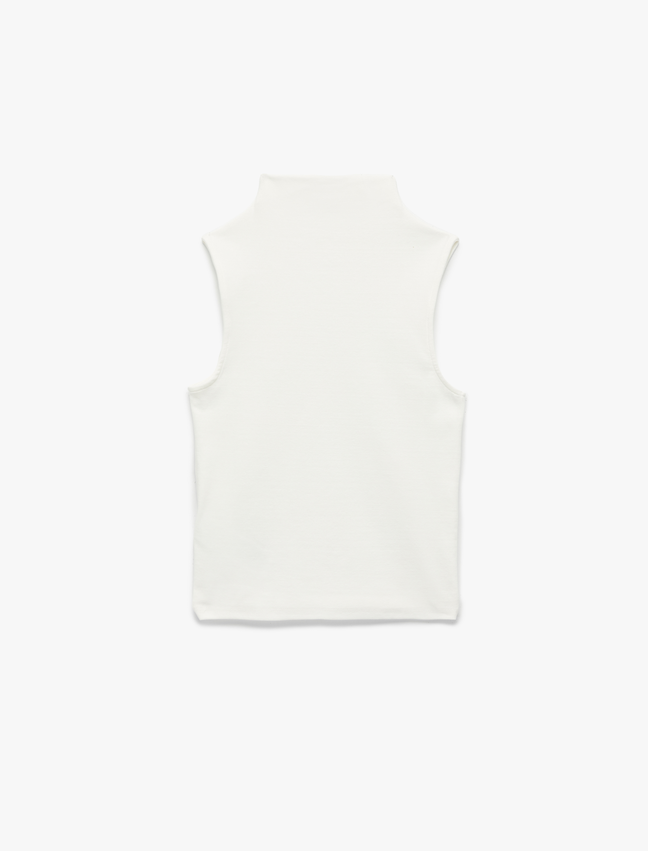   Pamuklu Slim Fit Kolsuz Dik Yaka Body