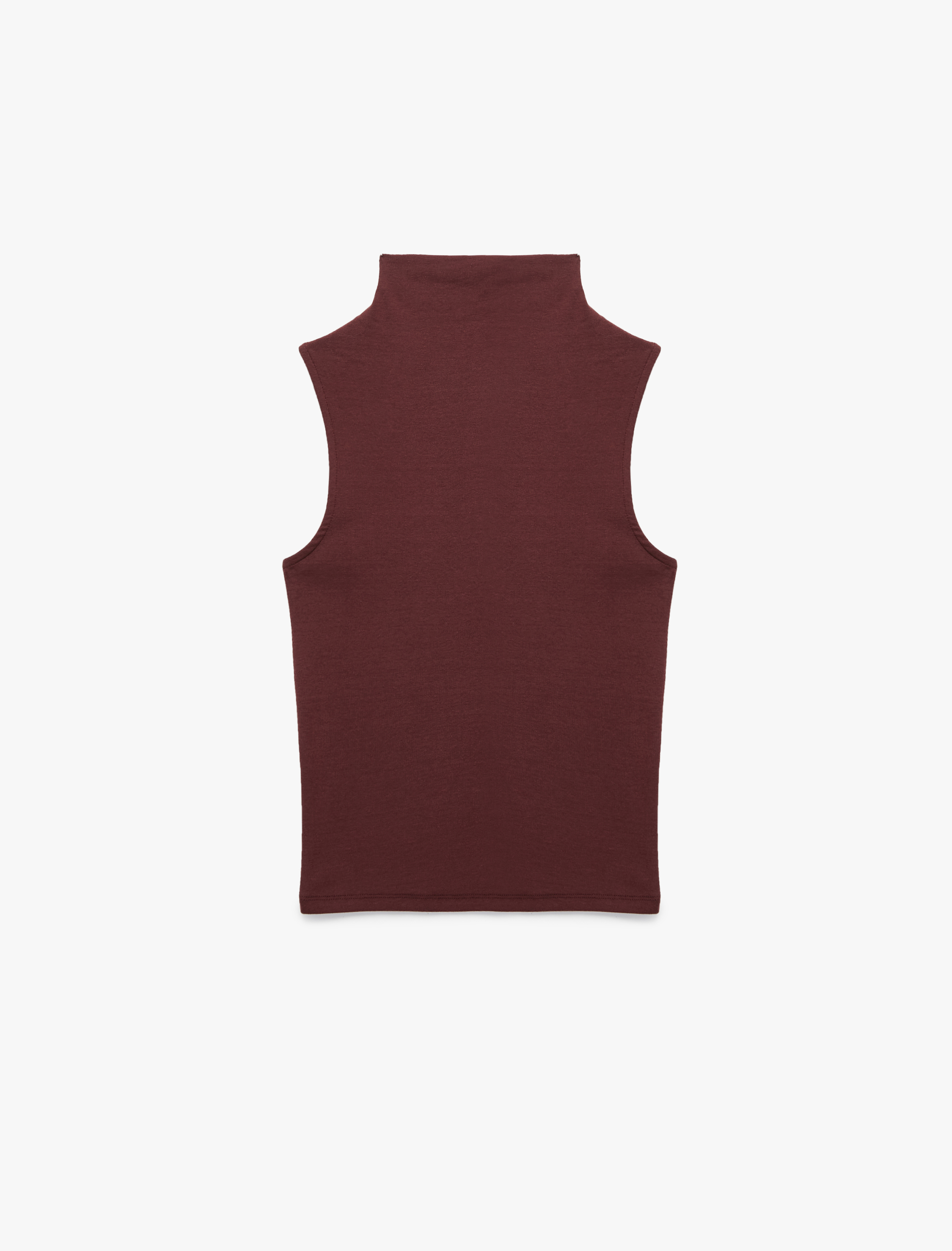   Pamuklu Slim Fit Kolsuz Dik Yaka Body