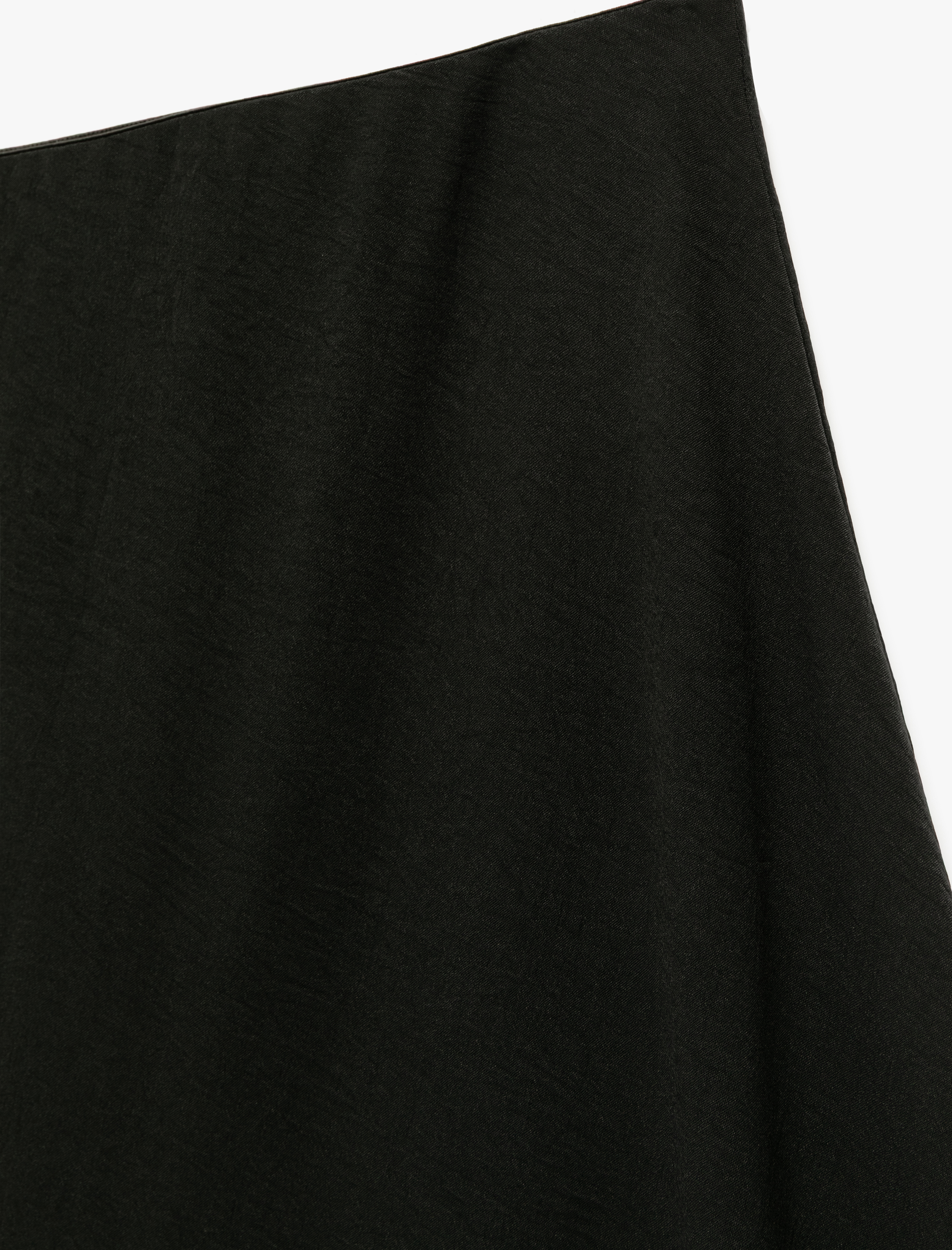   Aerobin Kumaş Standart Bel Midi Kloş Etek