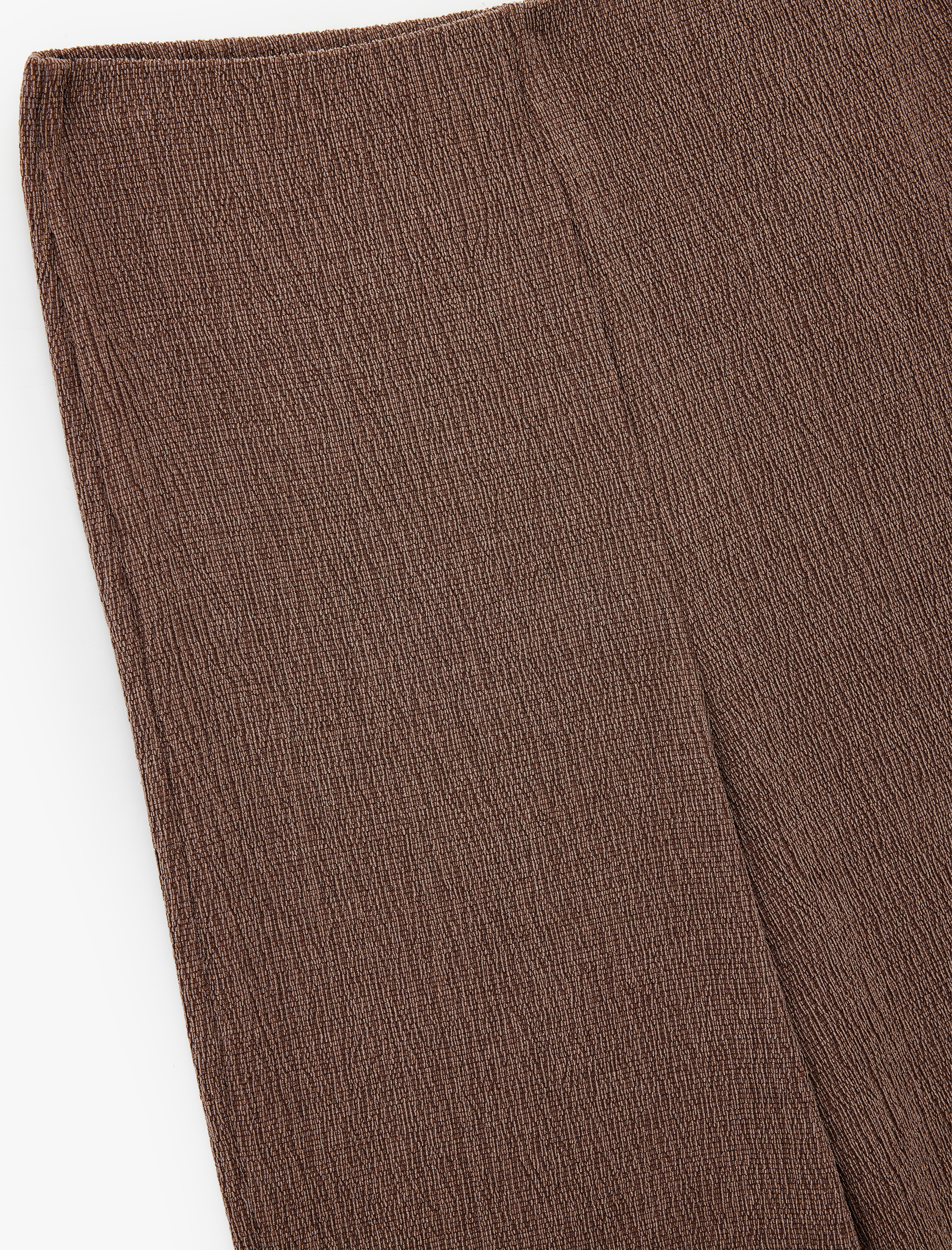   Bürümcük Kumaş Slim Fit Uzun Düz Paça Pantolon