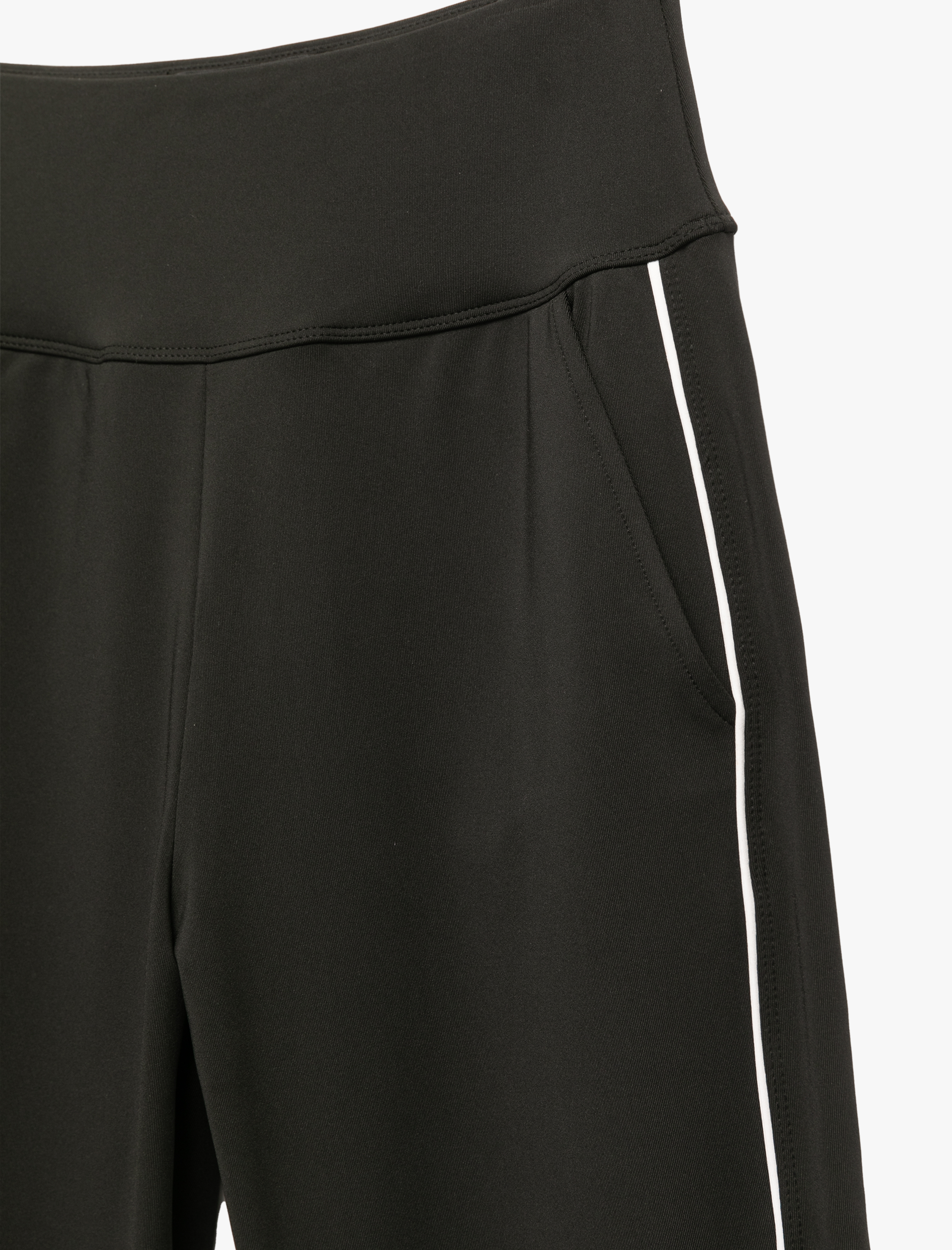 Yanları Şerit Detaylı Cepli Yüksek Bel Jogger Eşofman Altı