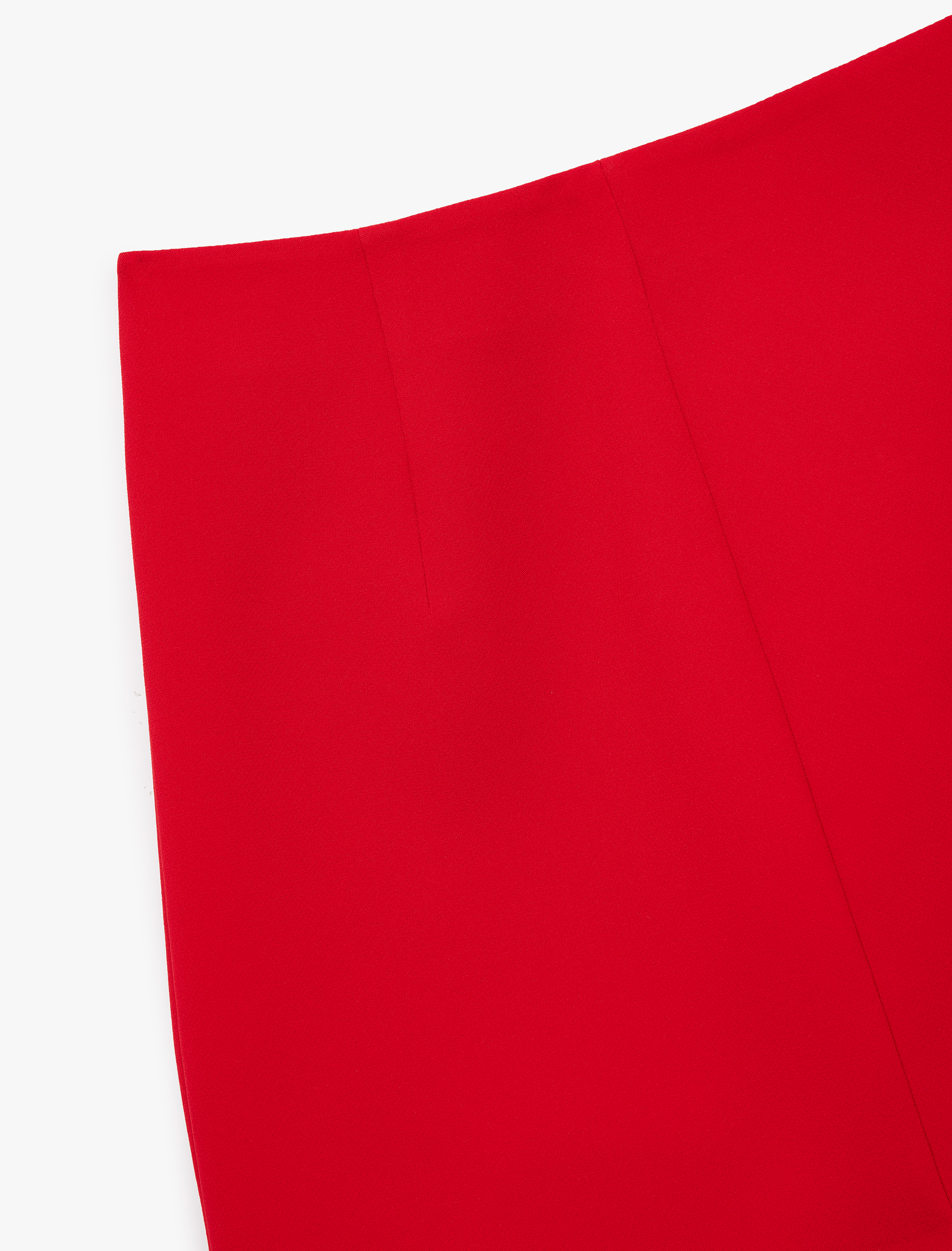   Yüksek Bel A Kesim Mini Etek