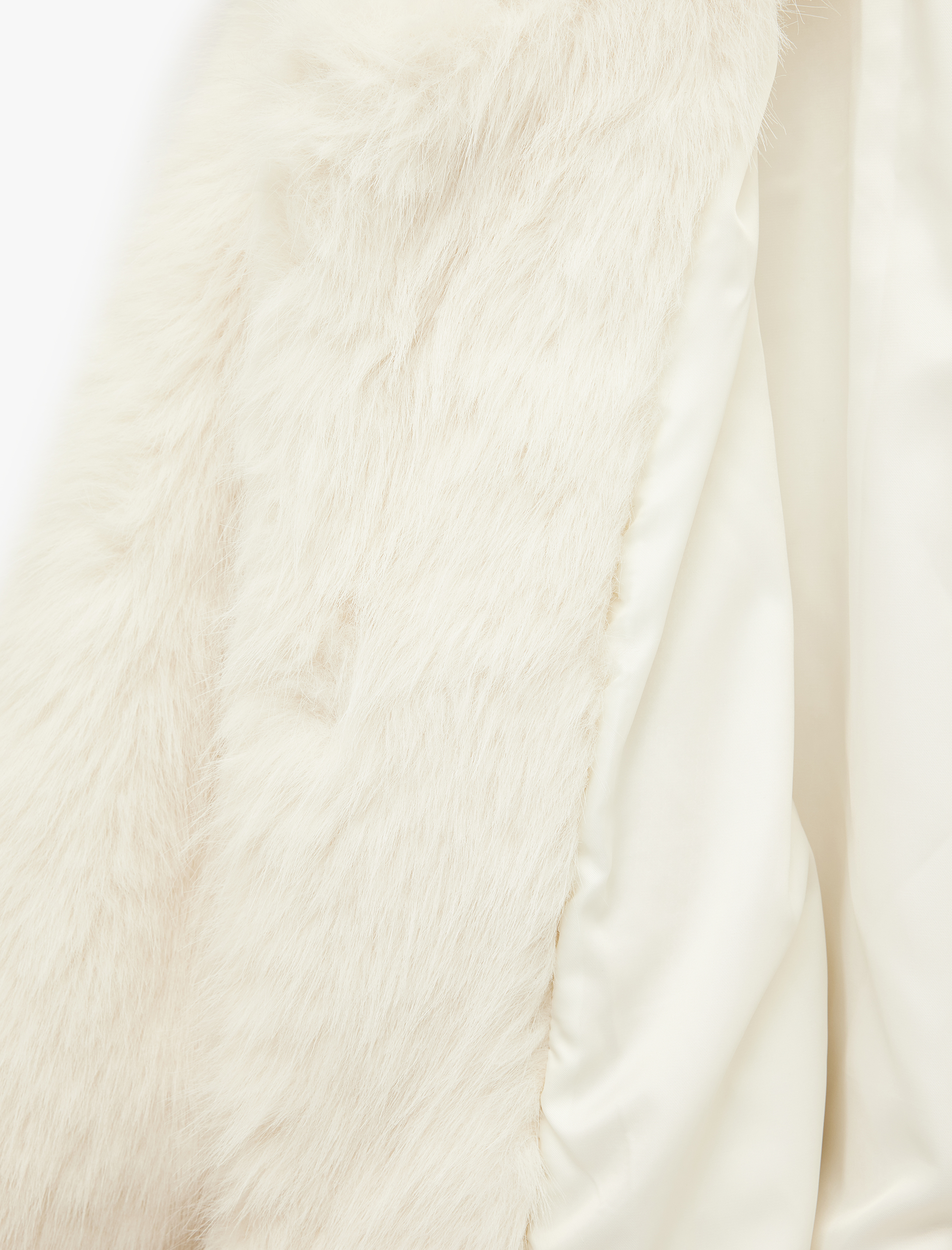   Suni Kürk Mont Uzun Kollu Crop