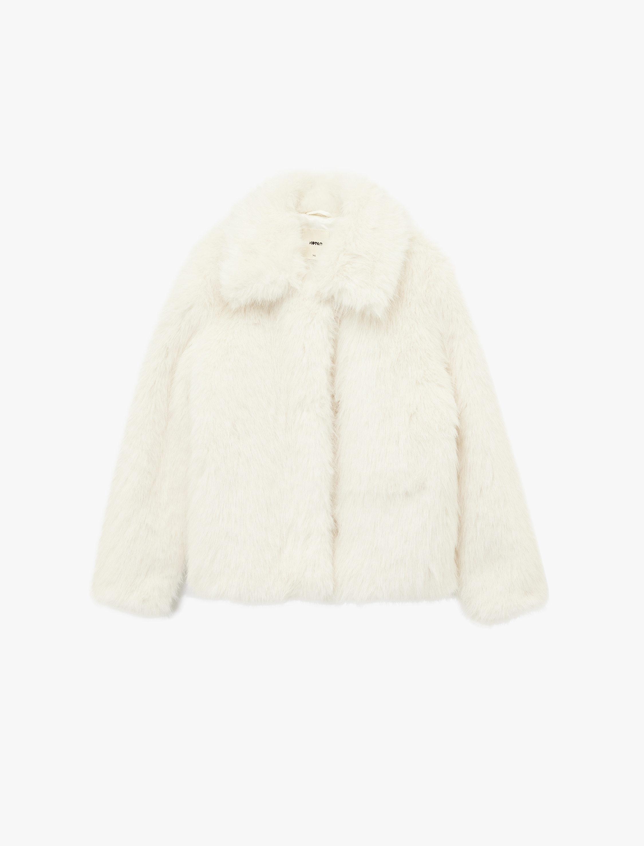   Suni Kürk Mont Uzun Kollu Crop