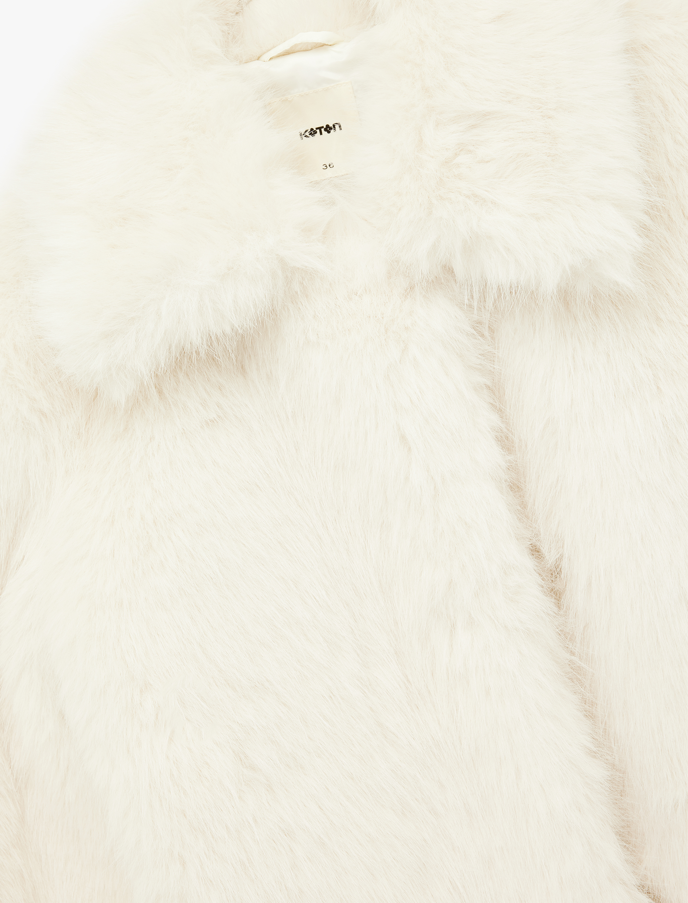   Suni Kürk Mont Uzun Kollu Crop