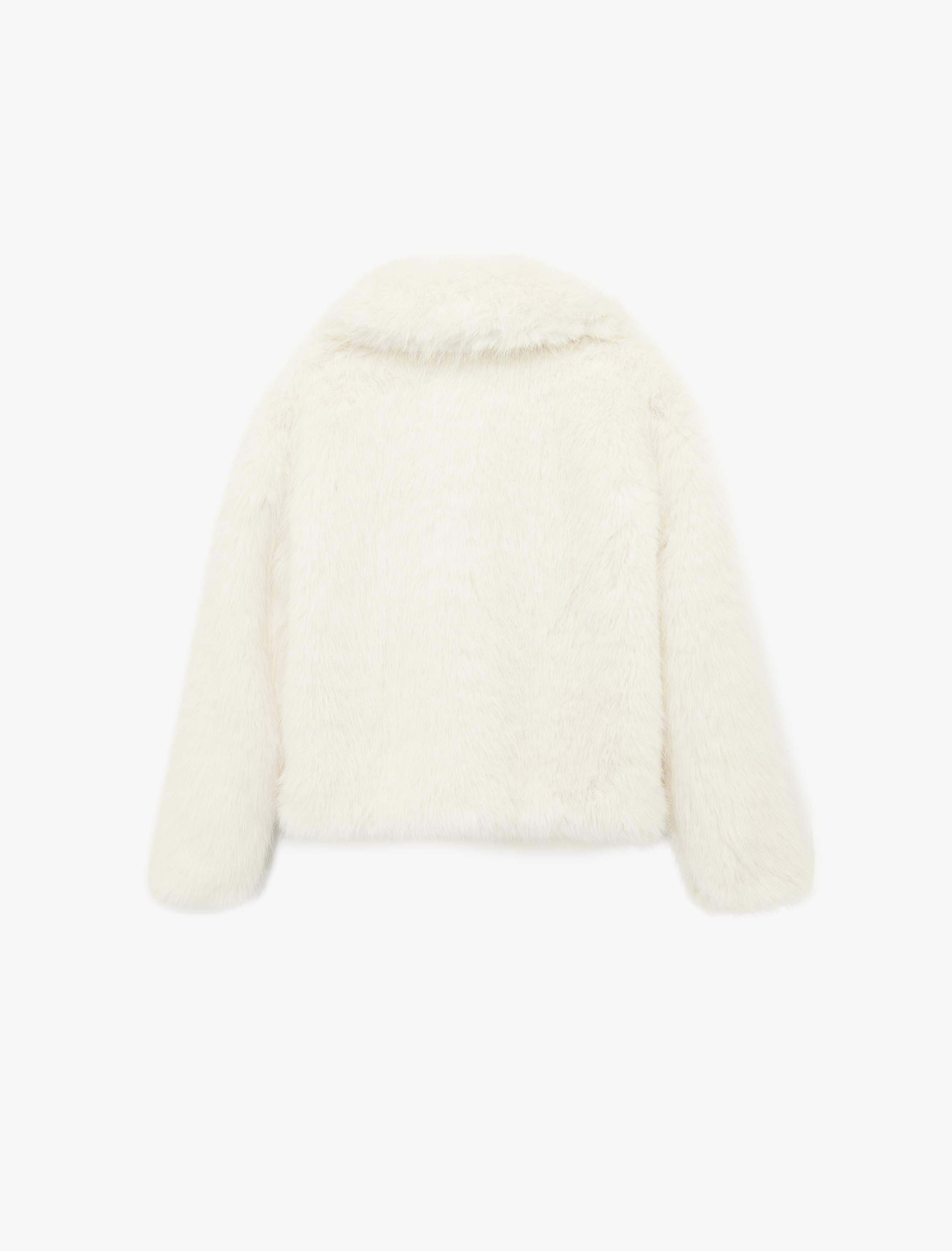   Suni Kürk Mont Uzun Kollu Crop