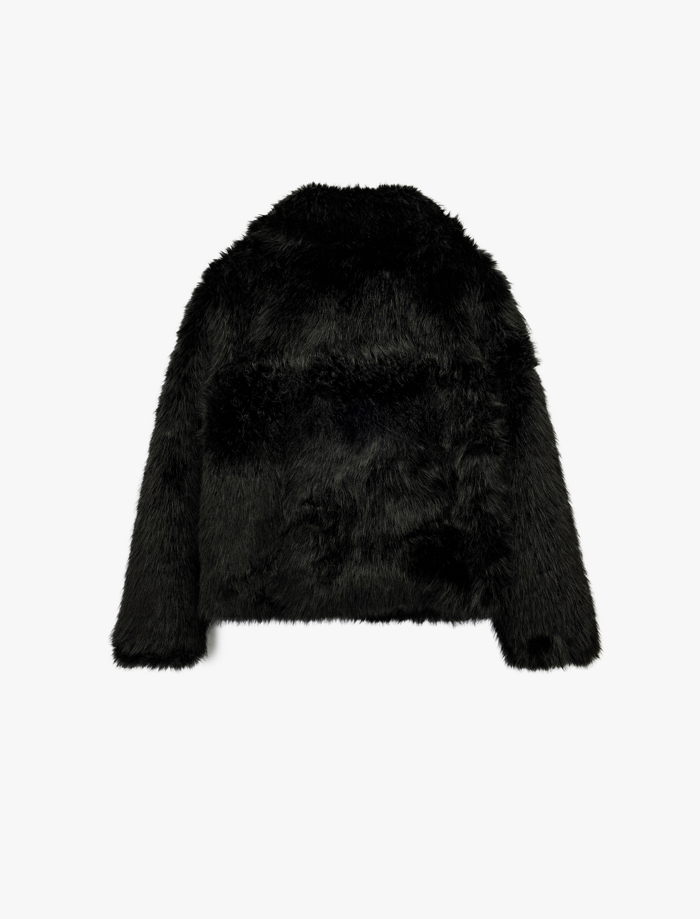   Suni Kürk Mont Uzun Kollu Crop