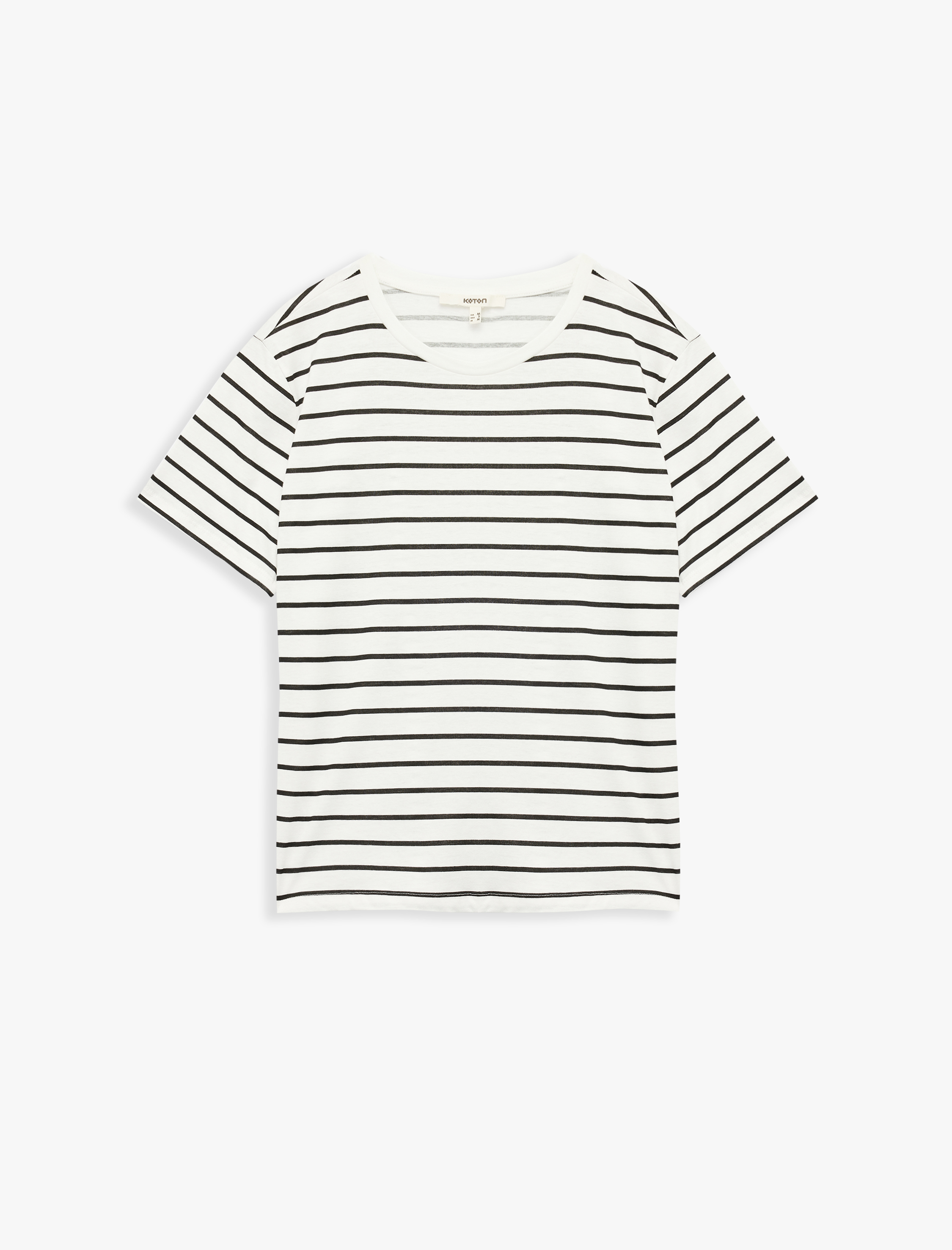   3'lü Pamuklu Kısa Kollu Bisiklet Yaka Tişört Seti