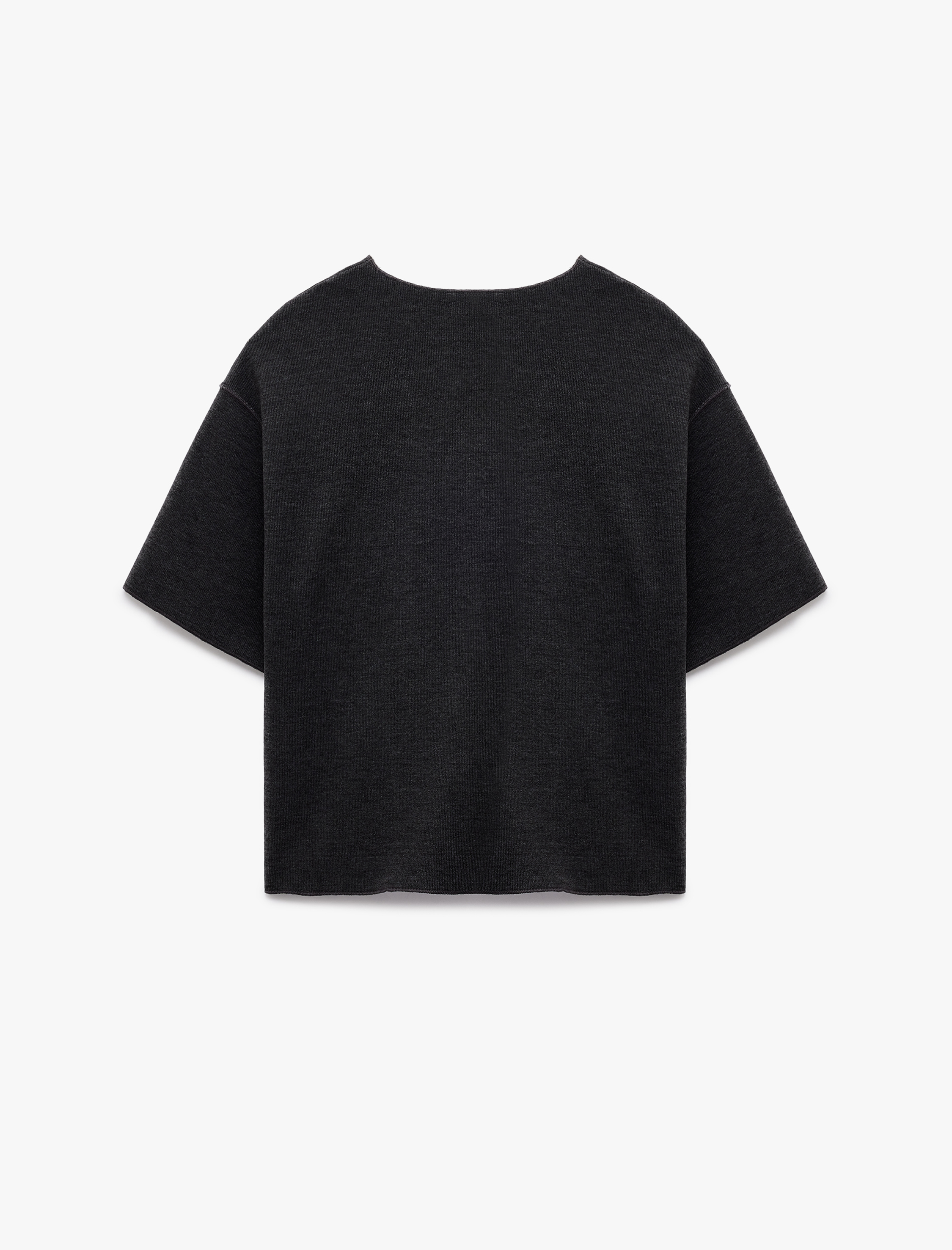 Regular Fit Kısa Kollu Bisiklet Yaka Basic Tişört