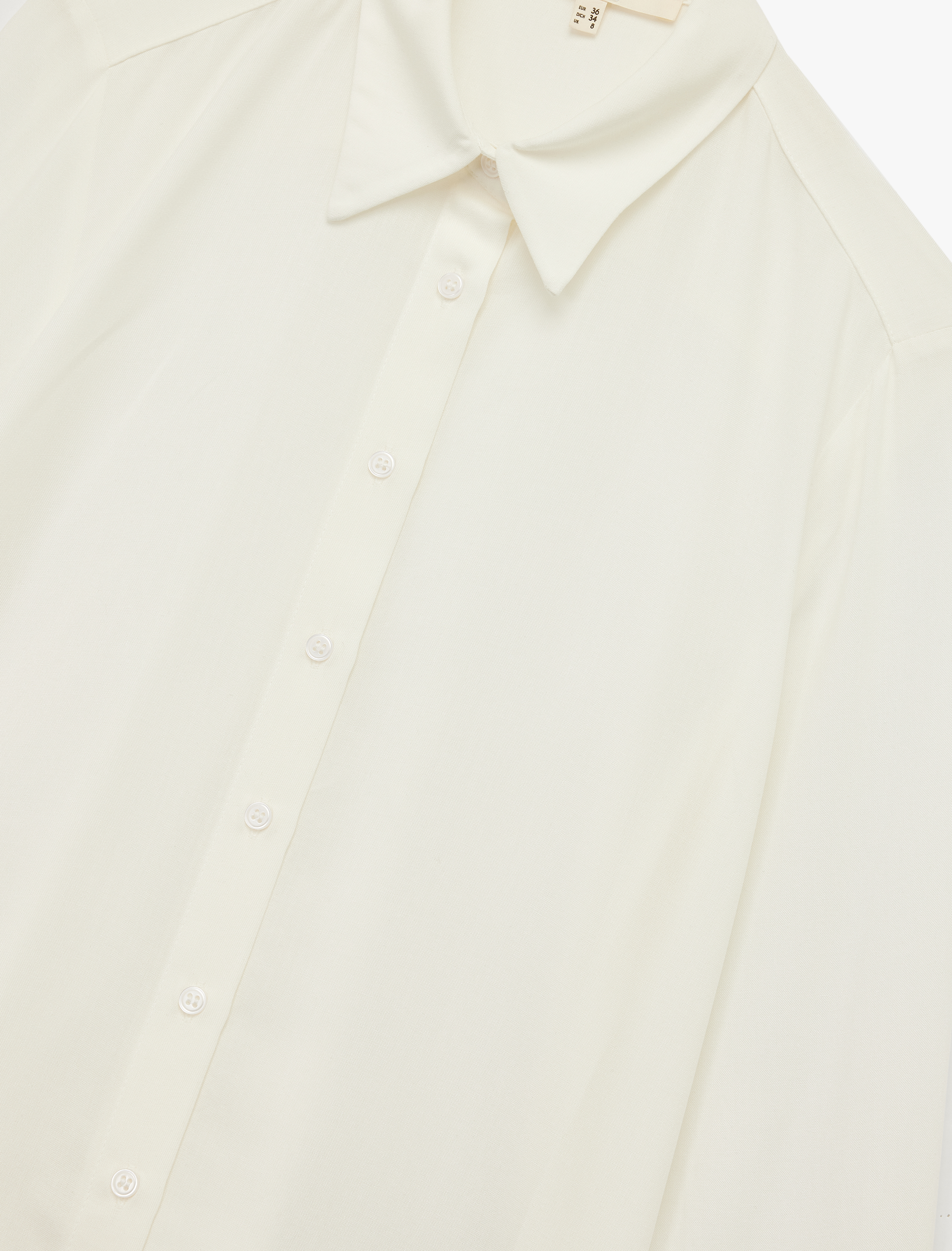   Regular Fit Uzun Kollu Klasik Yaka Viskon Gömlek