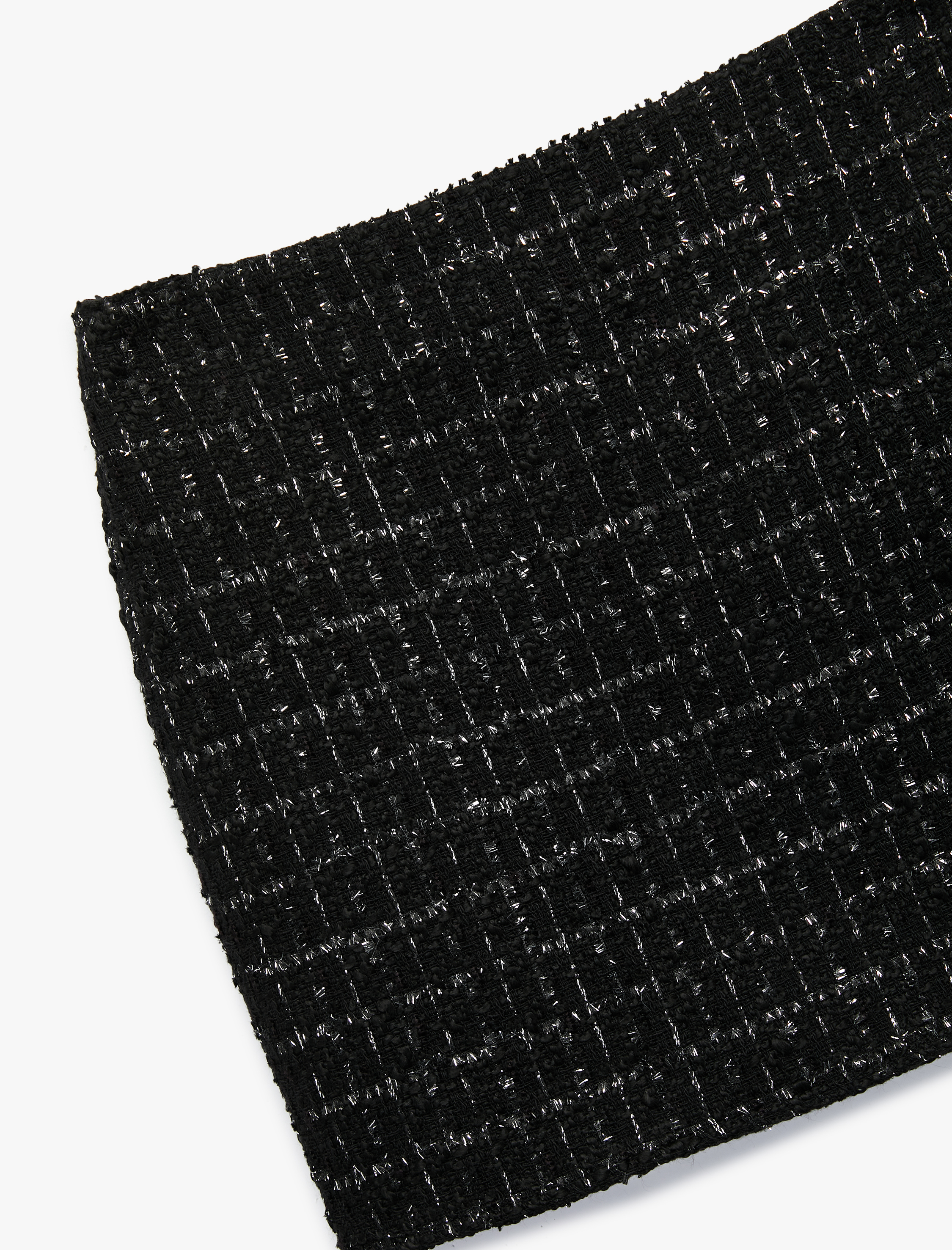   Parıltılı A Kesim Mini Tüvit Etek