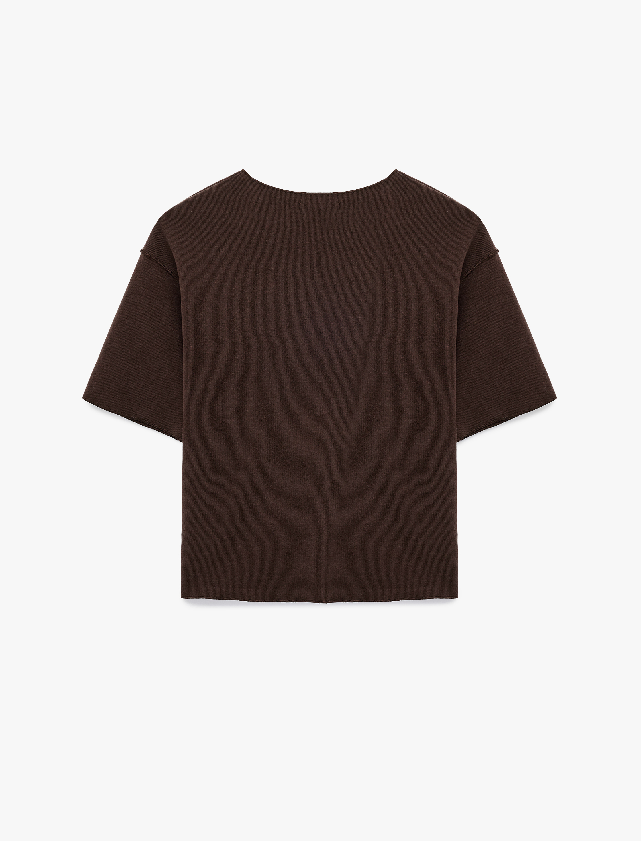 Regular Fit Kısa Kollu Bisiklet Yaka Basic Tişört