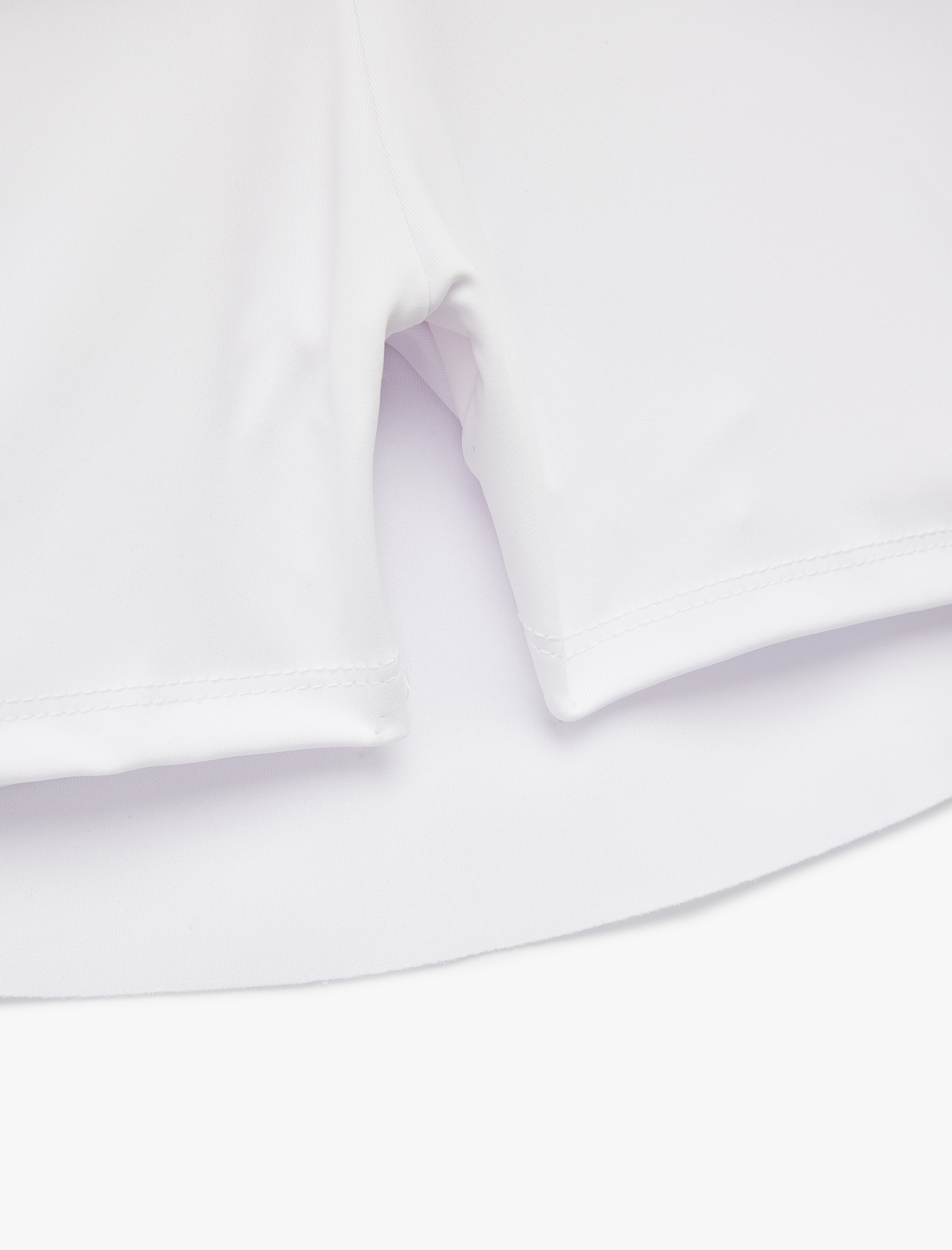   Yüksek Bel Rahat Kalıp Scuba Mini Spor Şort Etek