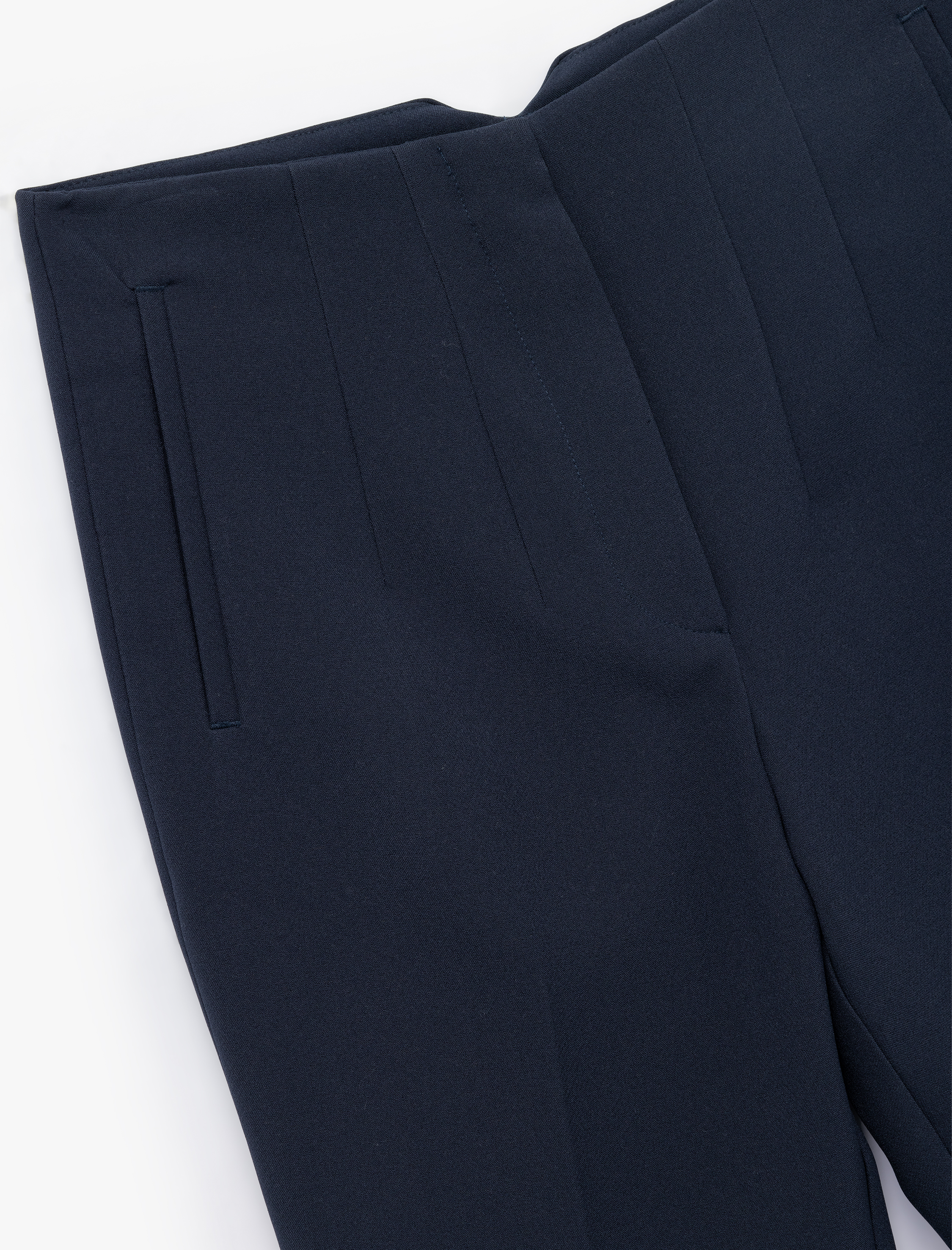   Regular Fit Yüksek Bel Cigarette Kumaş Pantolon